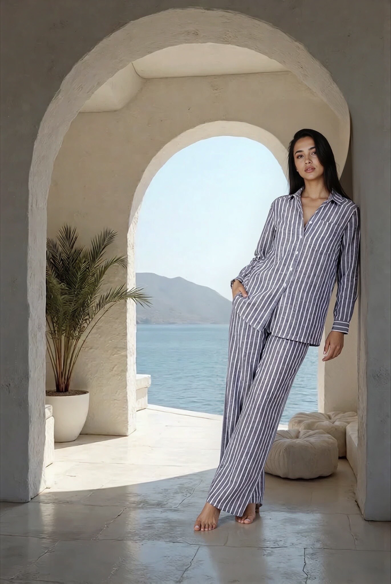 Grossiste GUAS Collection - Ensemble Rayé