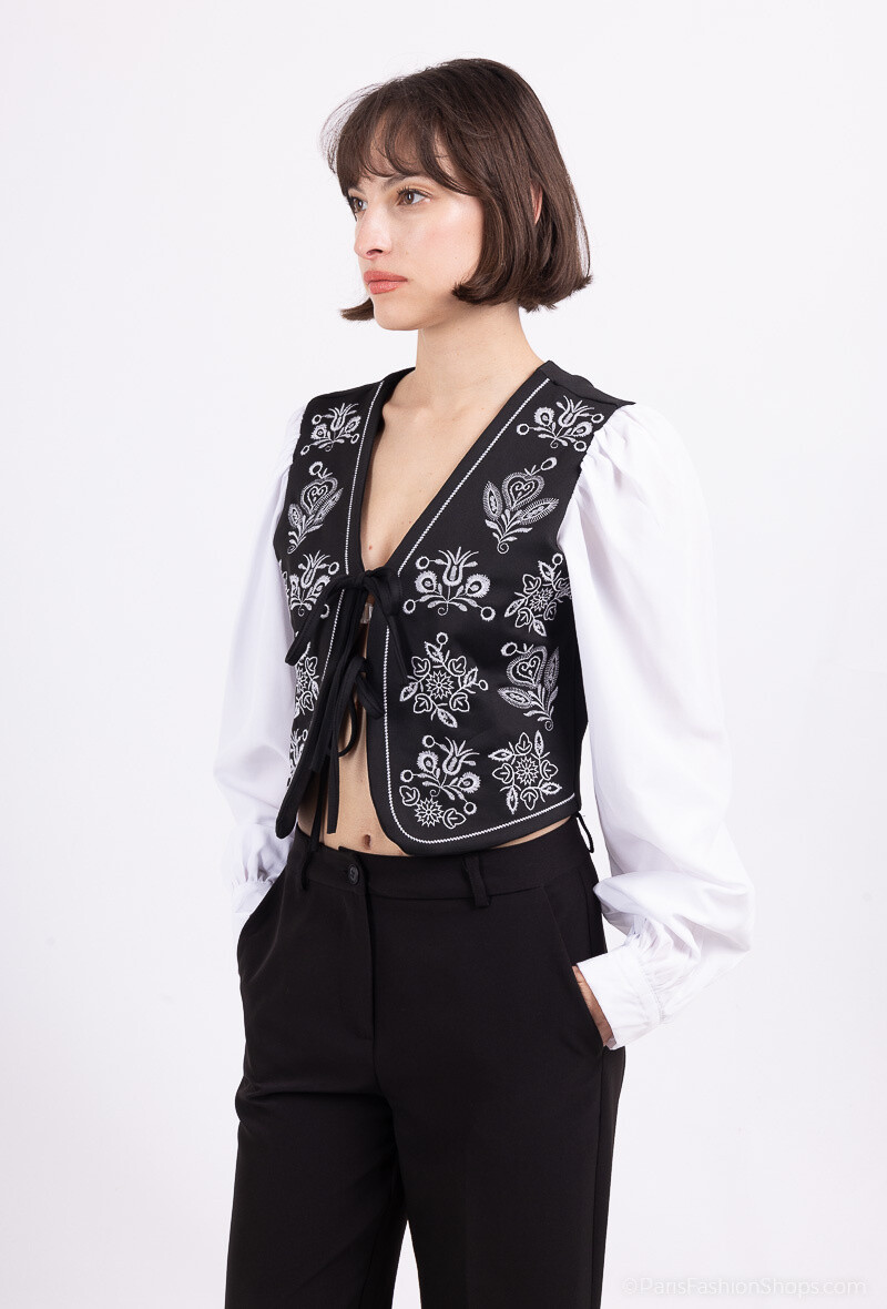 Grossiste GUAS Collection - Gilet longue manches