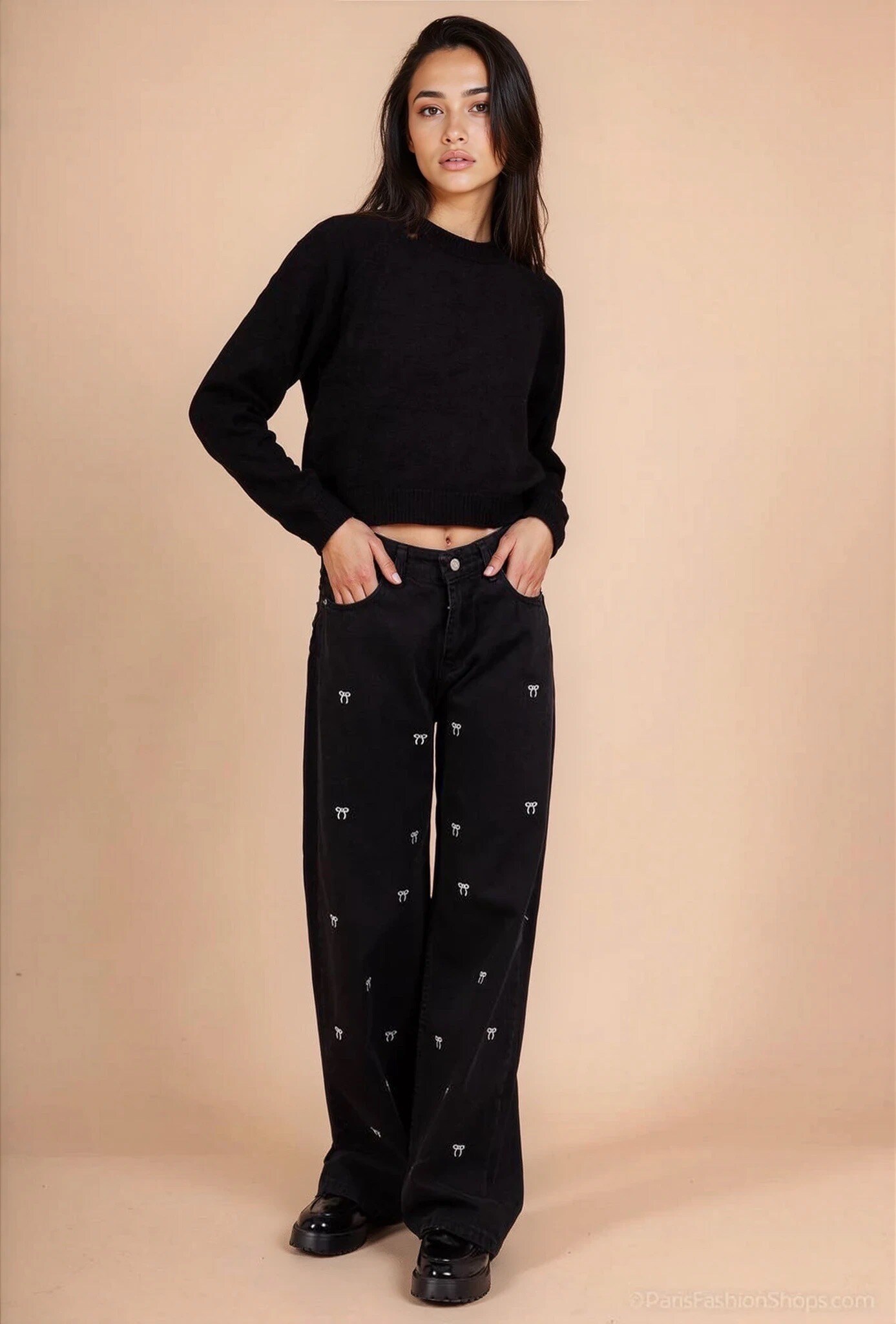 Großhändler GUAS Collection - Jeans mit Schleifen