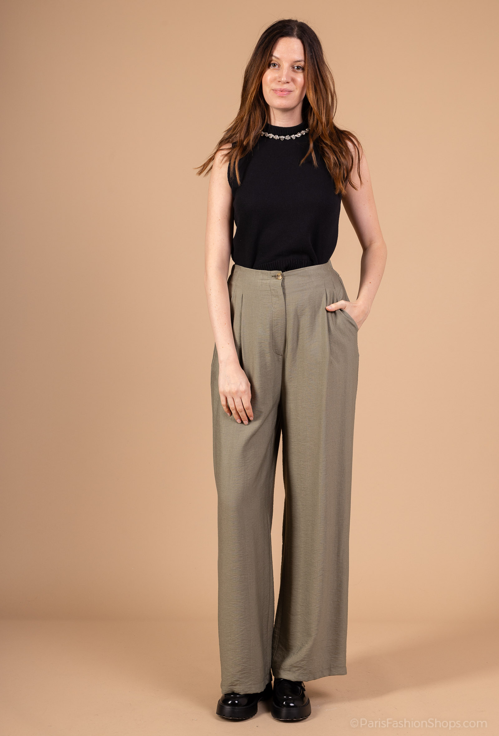 Wholesaler GUAS Collection - High-Waisted Pants