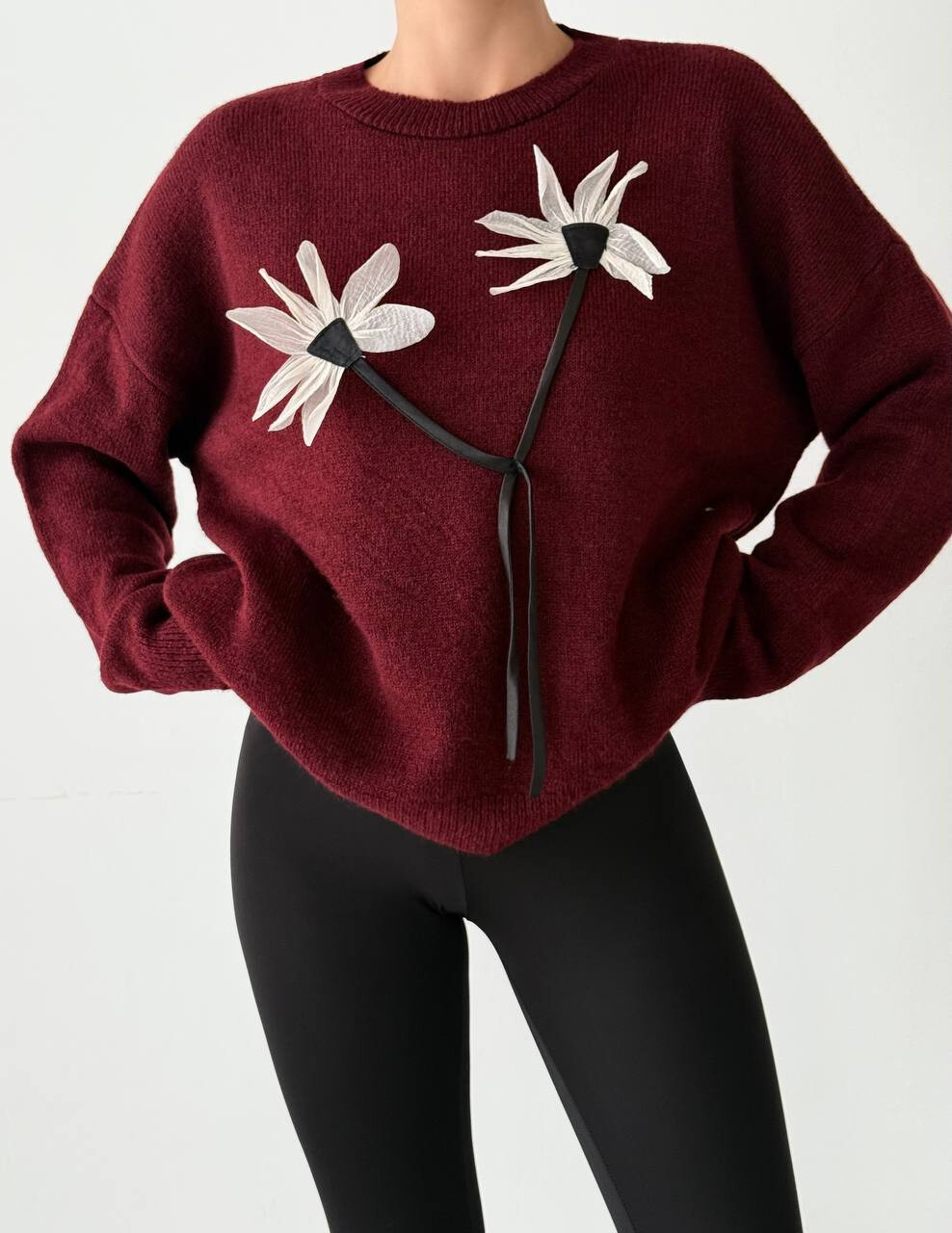 Grossiste GUAS Collection - Pull à fleur