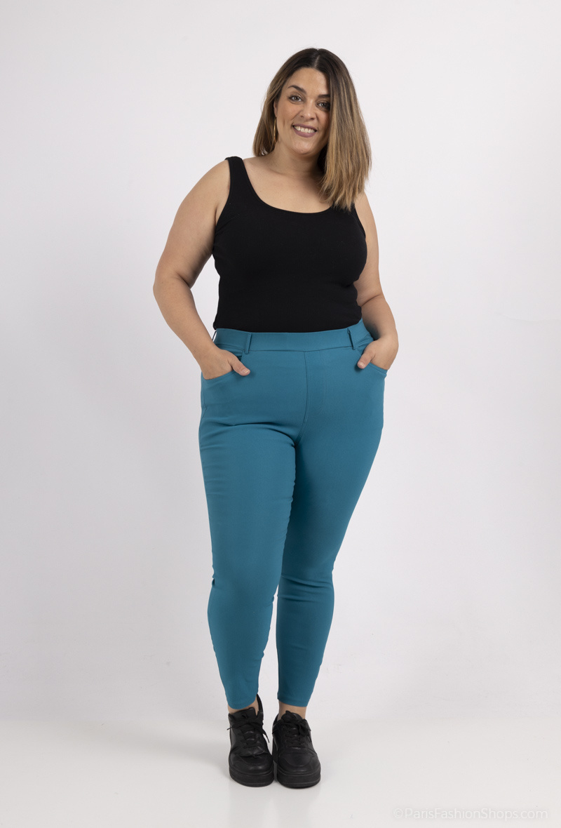 Wholesaler H-3 - BIG SIZE cotton elastane jeggings