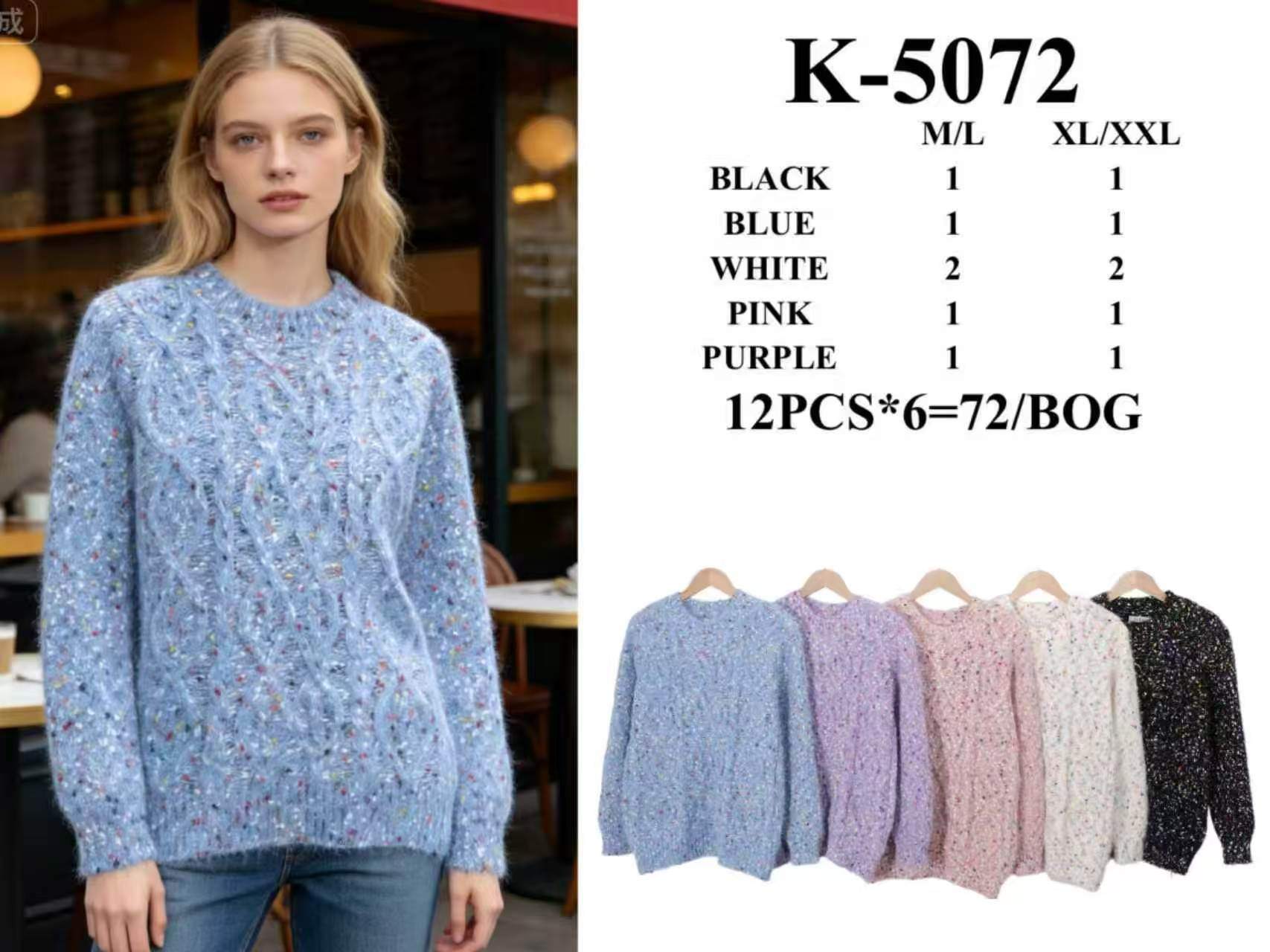 Wholesaler H & L - Knit Sweater