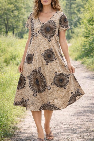 Grossiste H & L - Robe imprimé Grossiste H & L - Robe imprimé