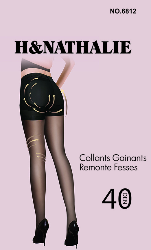 Grossiste H&Nathalie - Collant Push-up Sculpt 40 Deniers