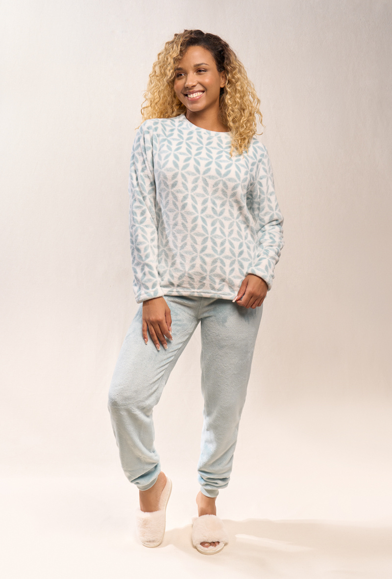 Grossiste H&Nathalie - Pyjama polaire