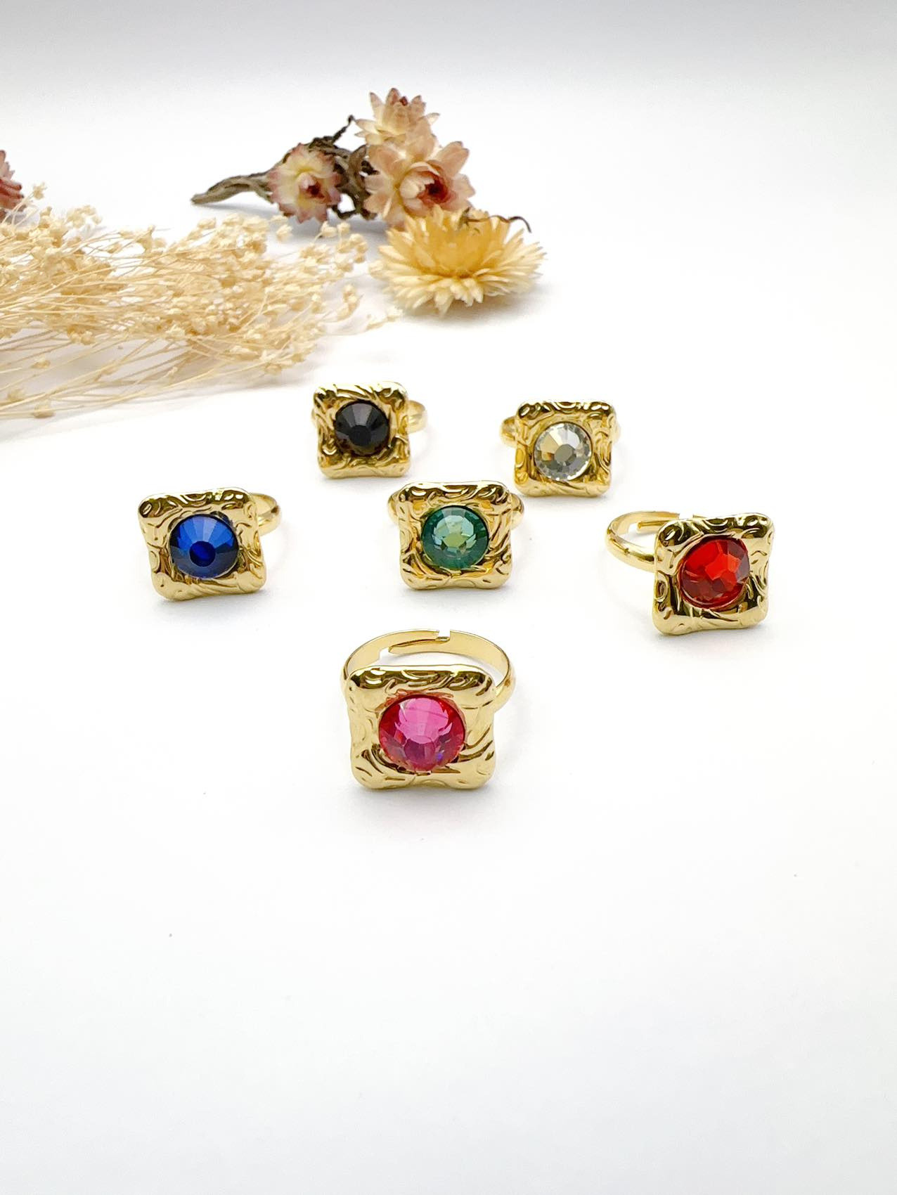 Mayorista H&T Bijoux - Anillo de acero inoxidable.
