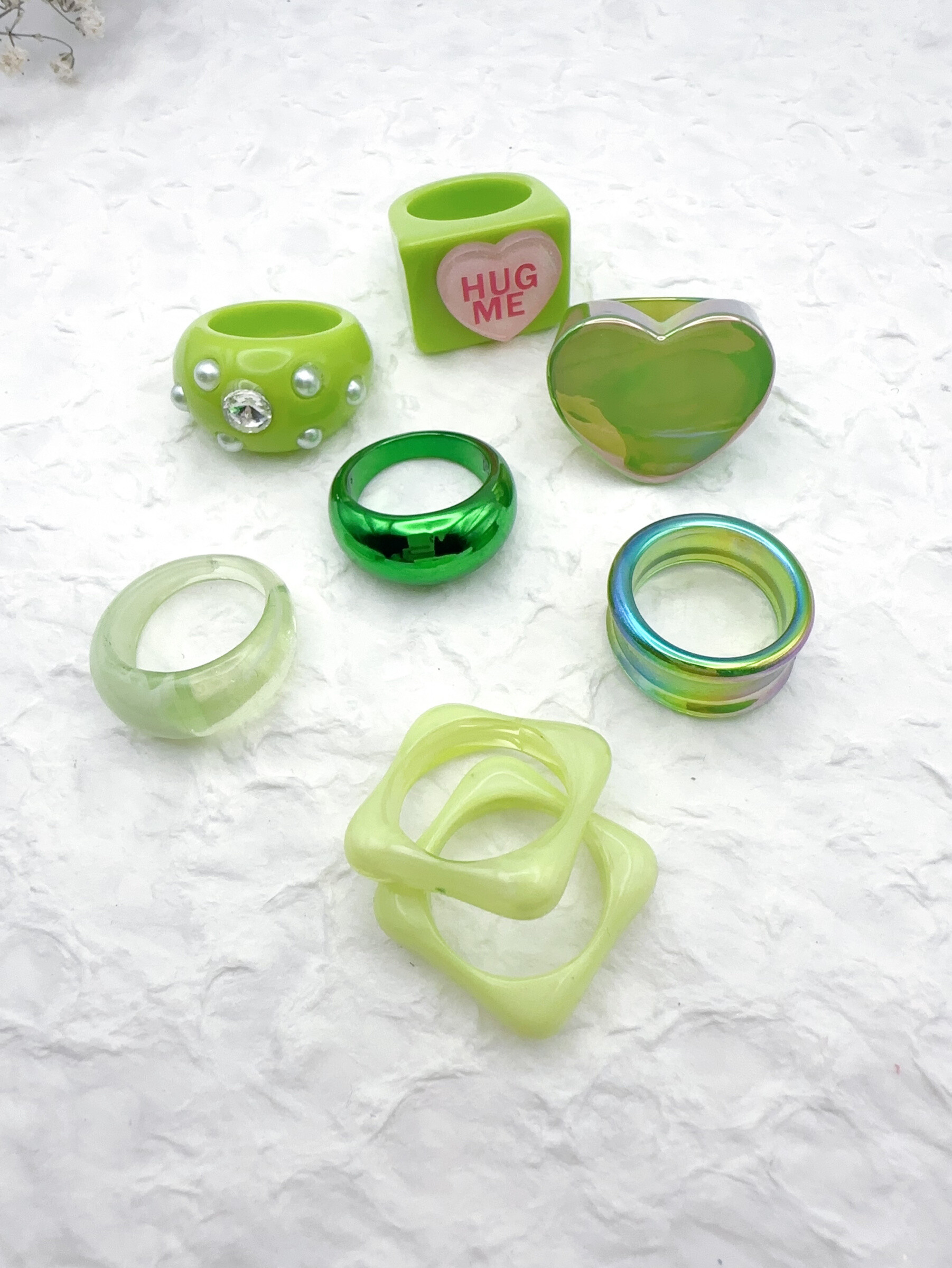 Wholesaler H&T Bijoux - Acrylic ring