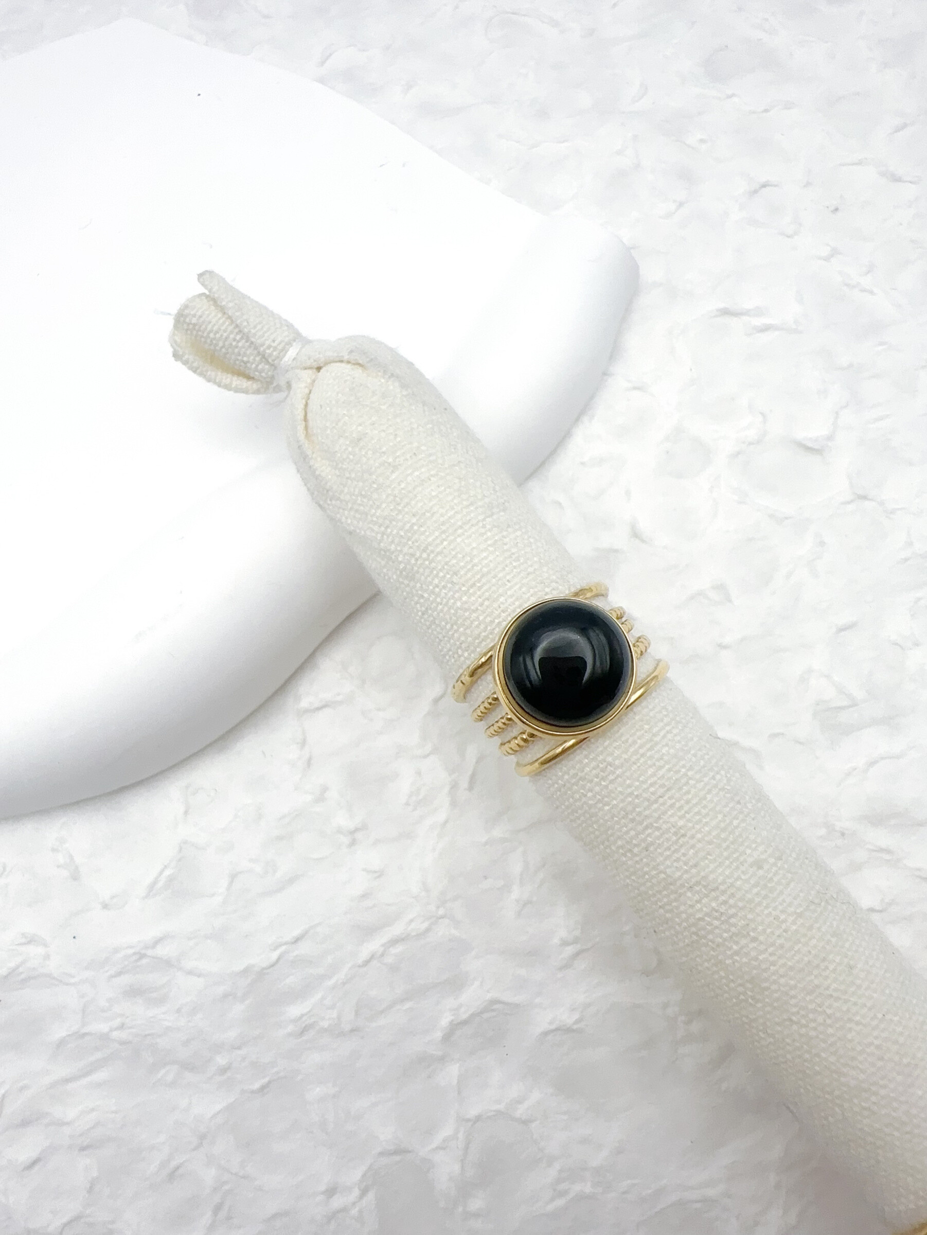 Grossista H&T Bijoux - Anello in acciaio inossidabile