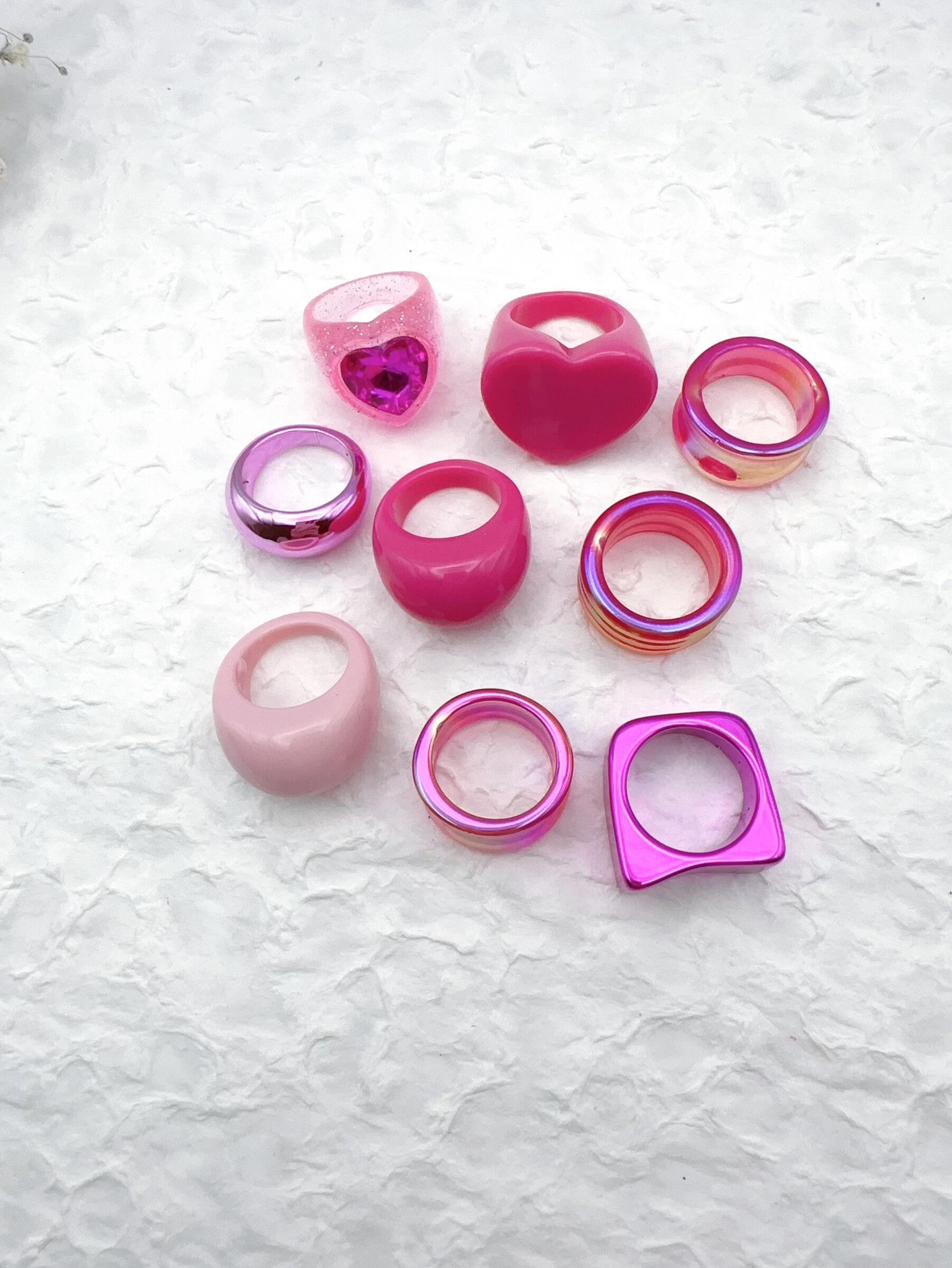 Wholesaler H&T Bijoux - Acrylic ring