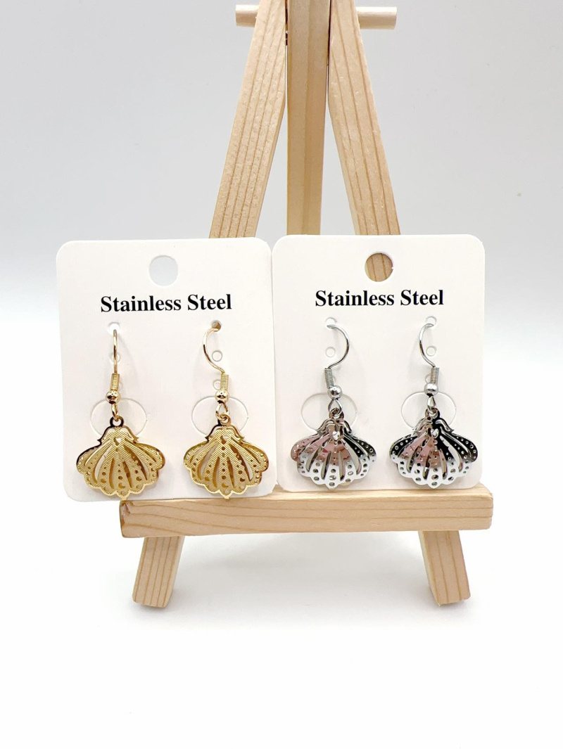 Mayorista H&T Bijoux - Pendientes de acero