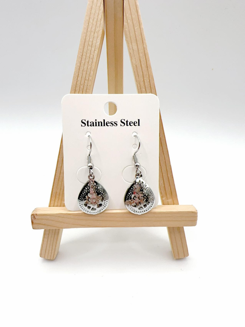 Mayorista H&T Bijoux - Pendientes de acero