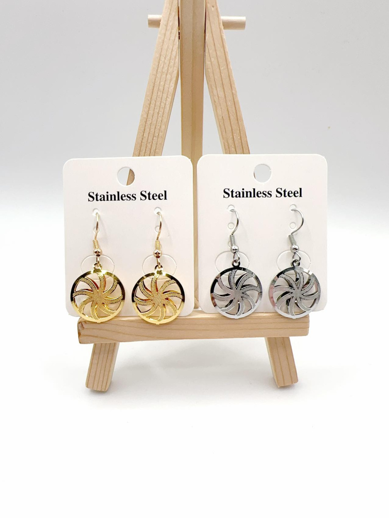 Mayorista H&T Bijoux - Pendientes de acero