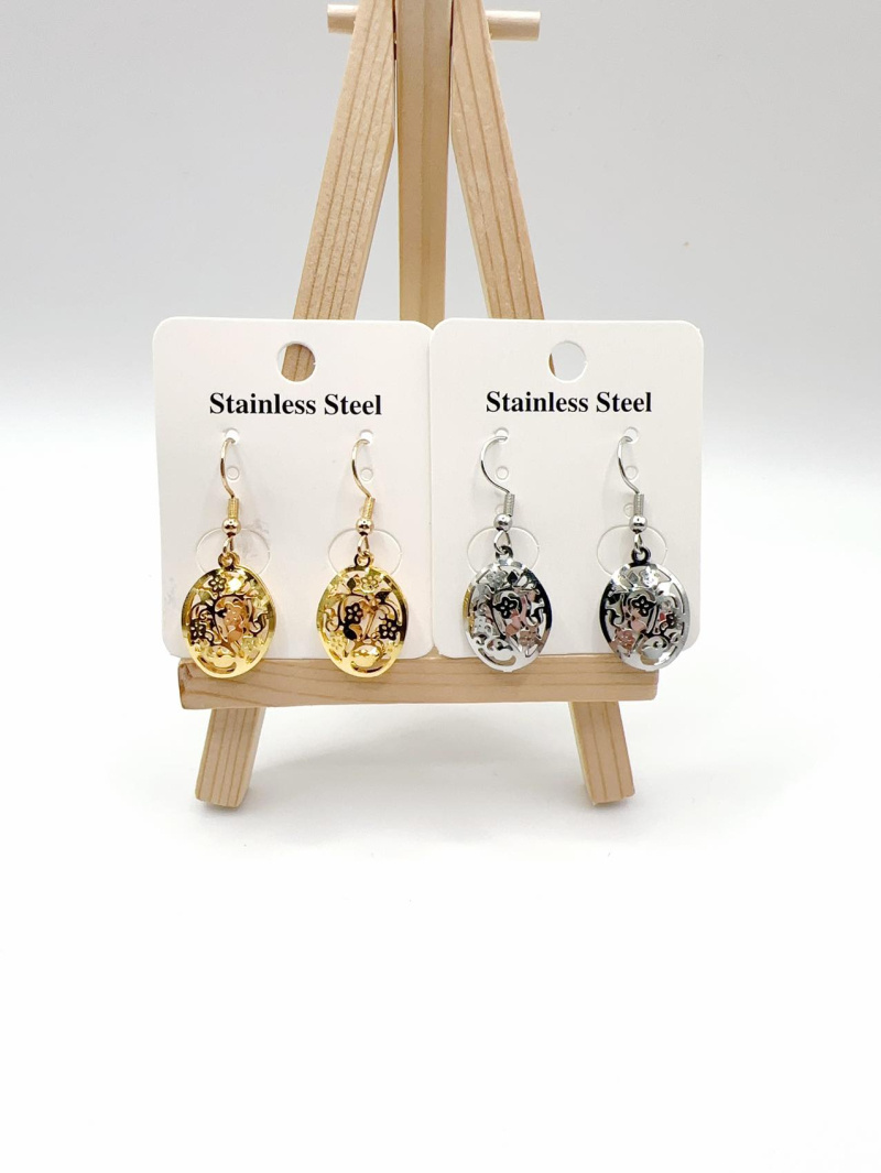 Mayorista H&T Bijoux - Pendientes de acero