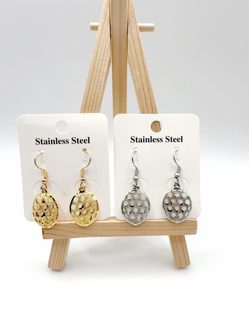 Mayorista H&T Bijoux - Pendientes de acero