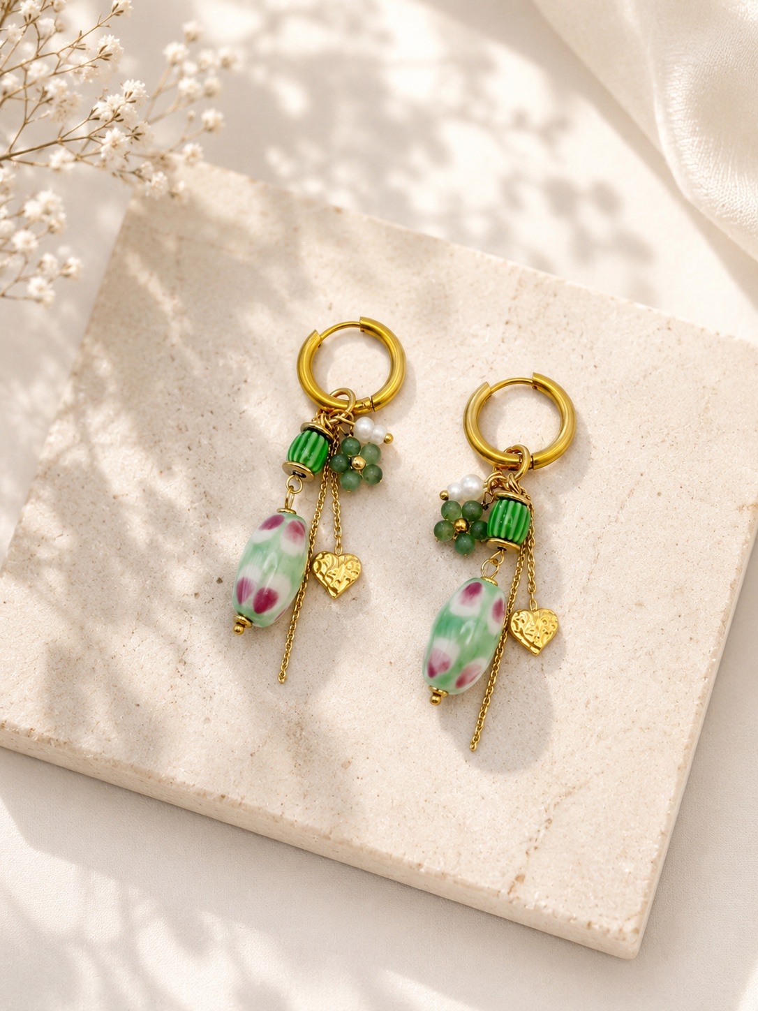 Grossiste H&T Bijoux - Boucles d’oreilles en acier inoxydable