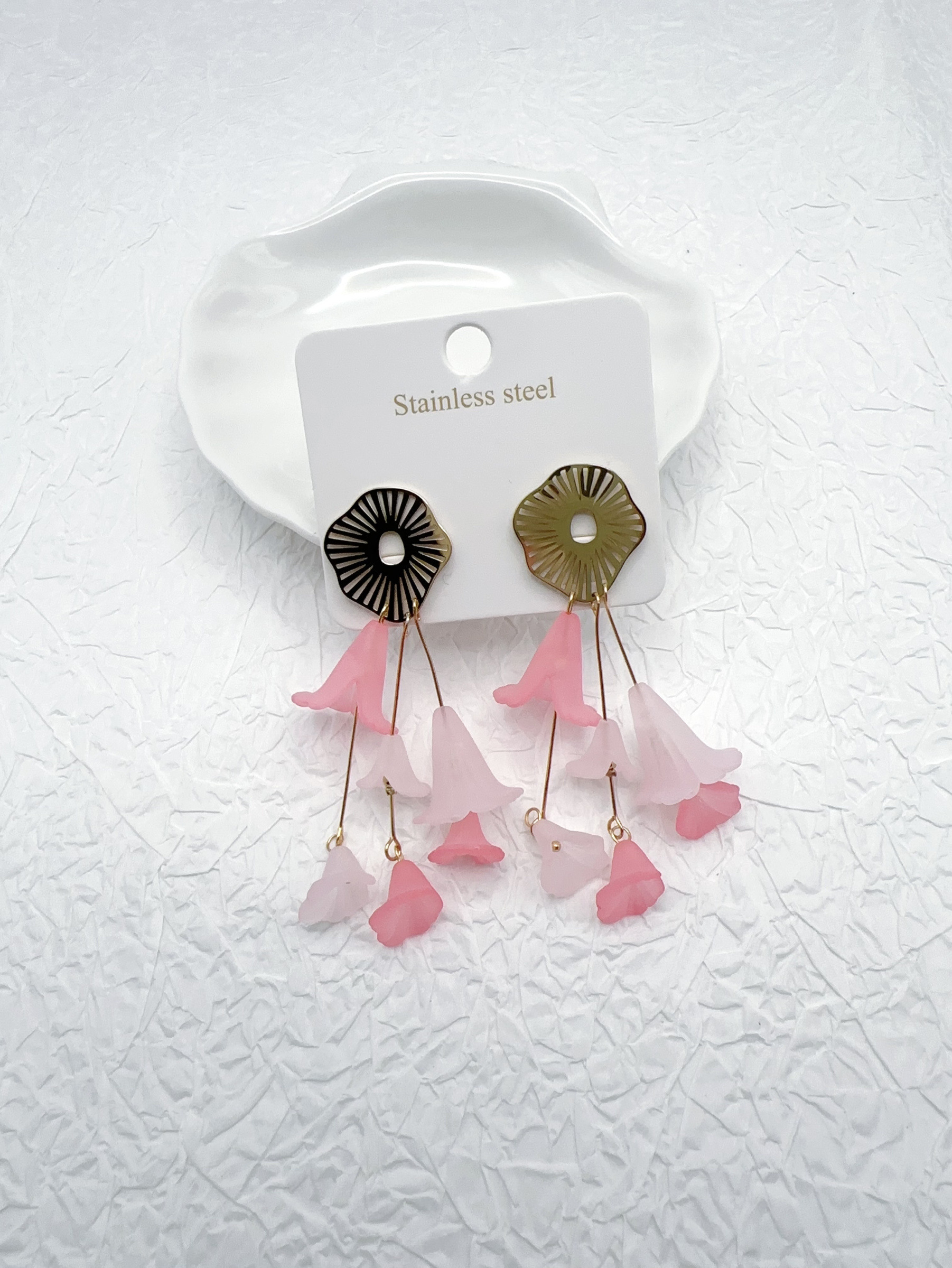 Mayorista H&T Bijoux - Pendientes de acero inoxidable