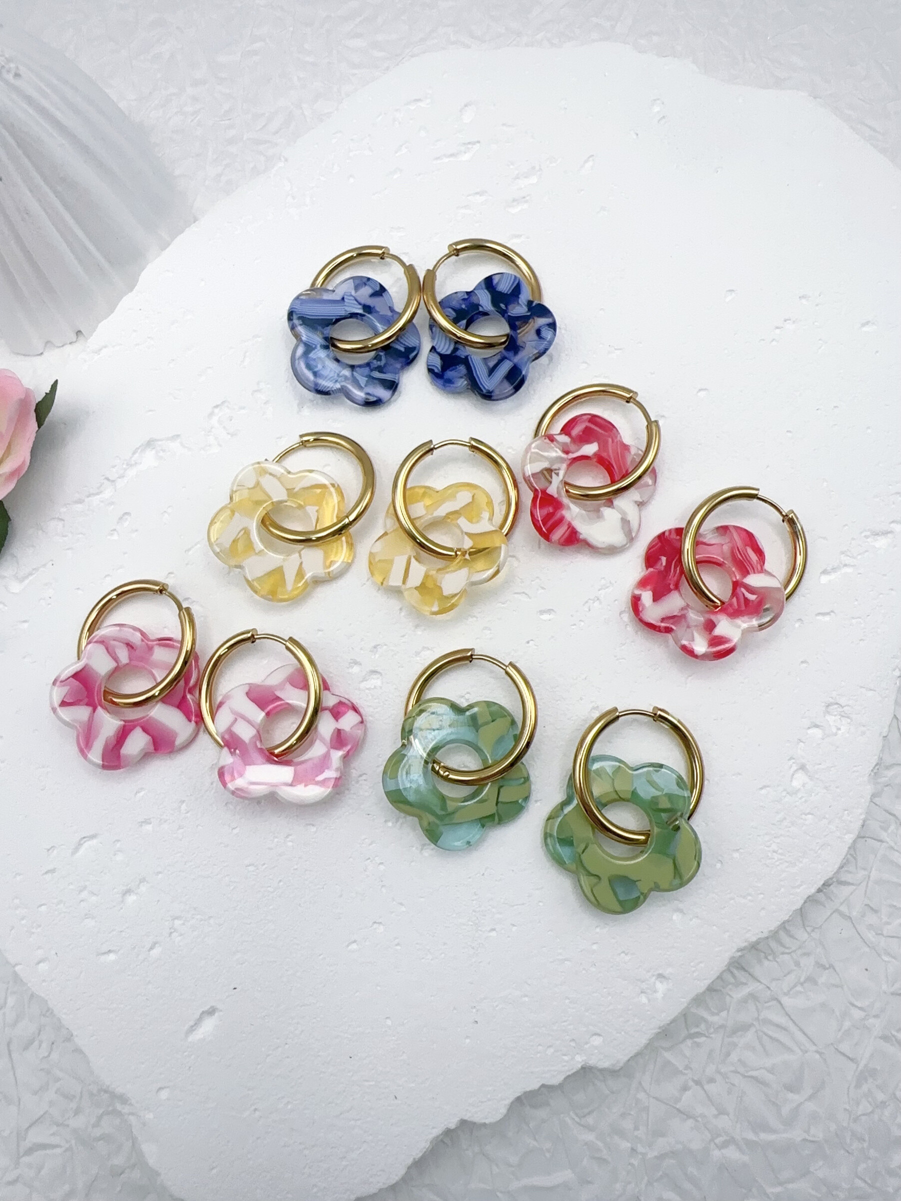 Grossista H&T Bijoux - Orecchini in acciaio inossidabile