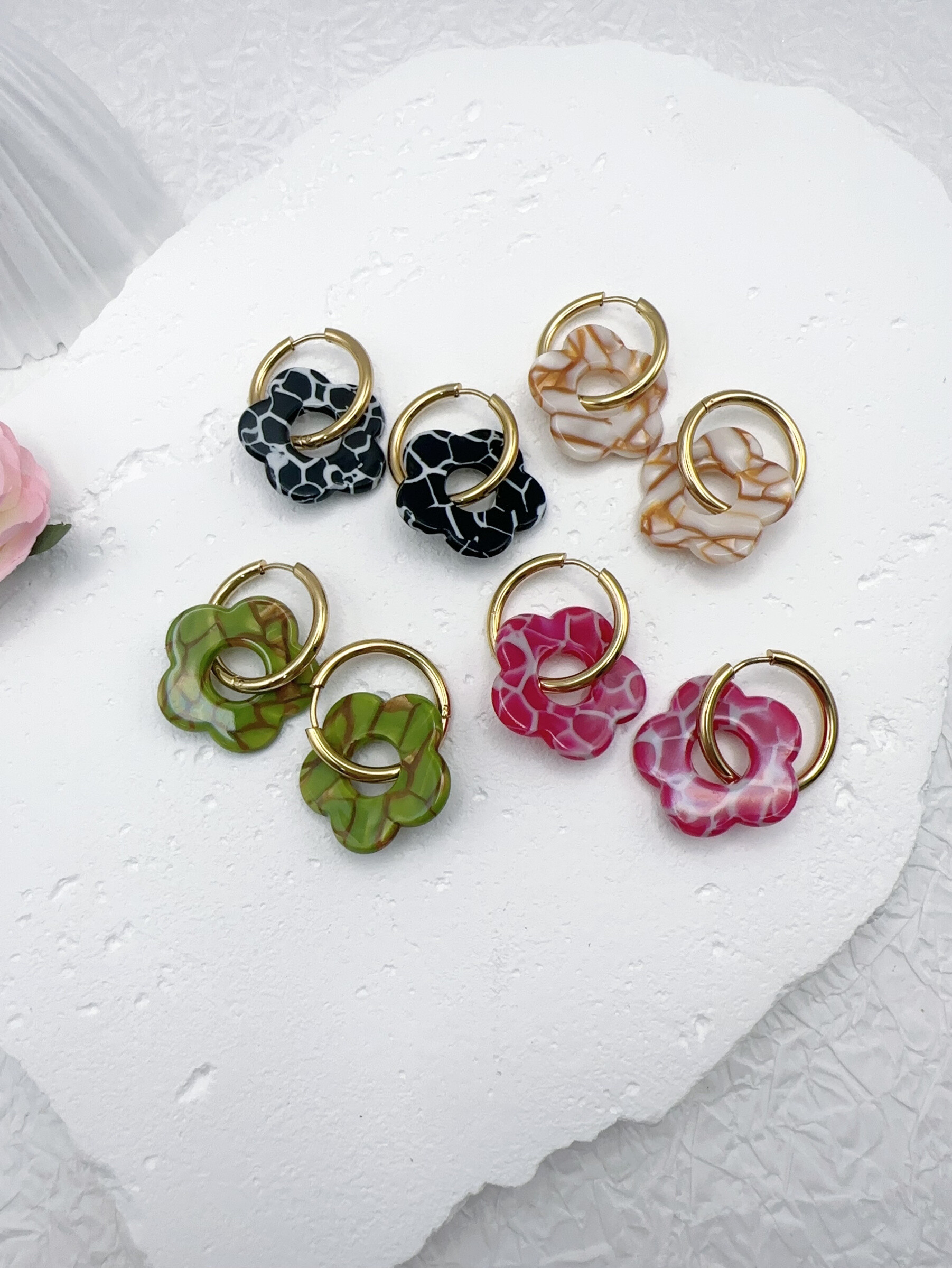 Grossiste H&T Bijoux - Boucles d’oreilles en acier inoxydable