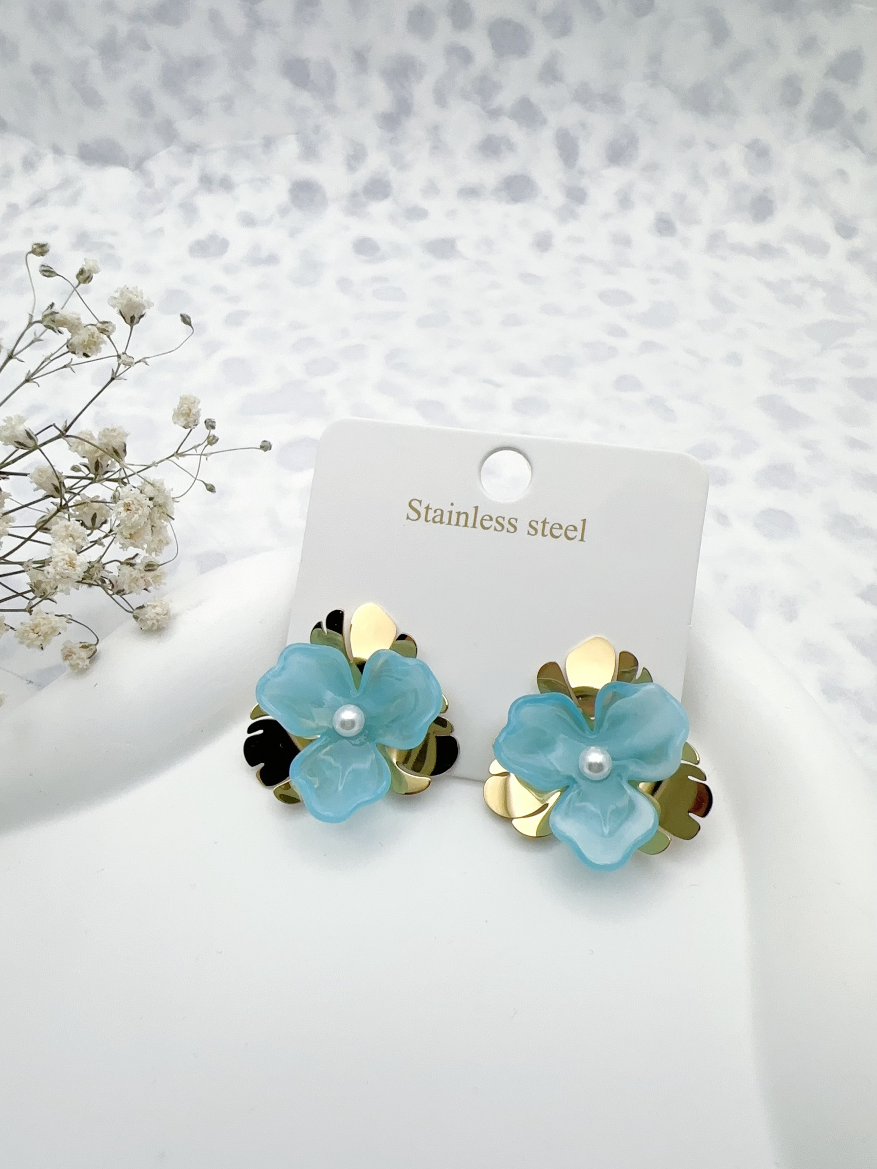 Mayorista H&T Bijoux - Pendientes de acero inoxidable