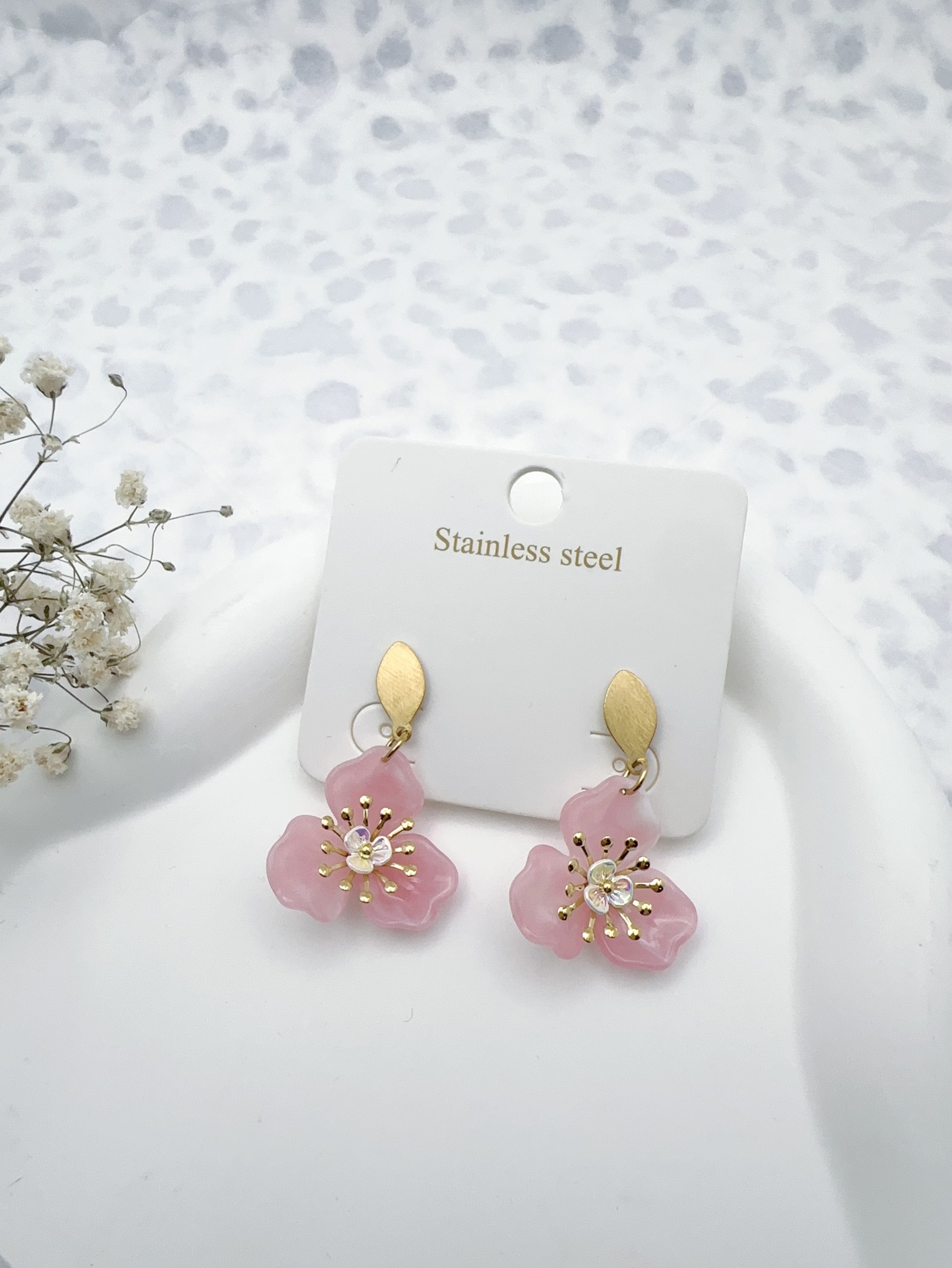 Mayorista H&T Bijoux - Pendientes de acero inoxidable