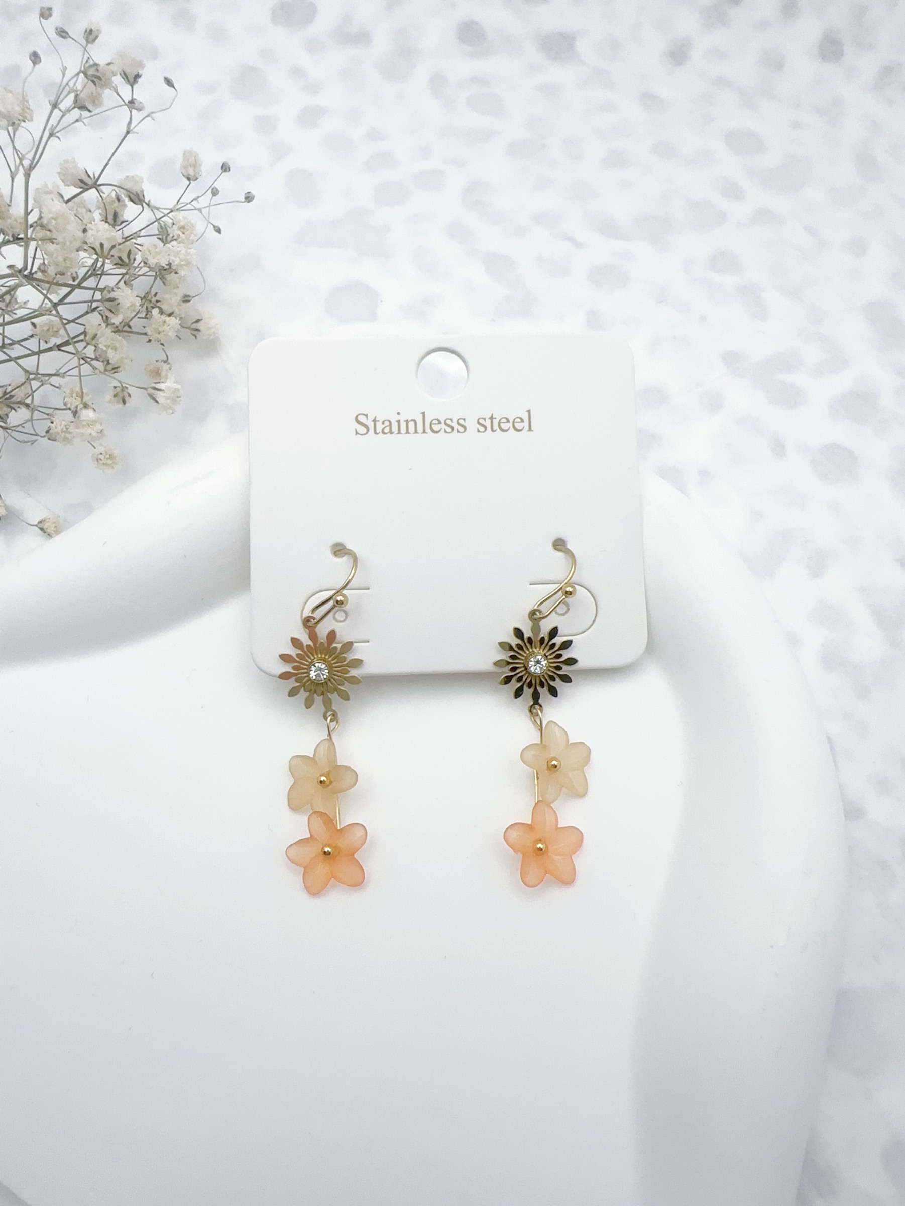 Mayorista H&T Bijoux - Pendientes de acero inoxidable