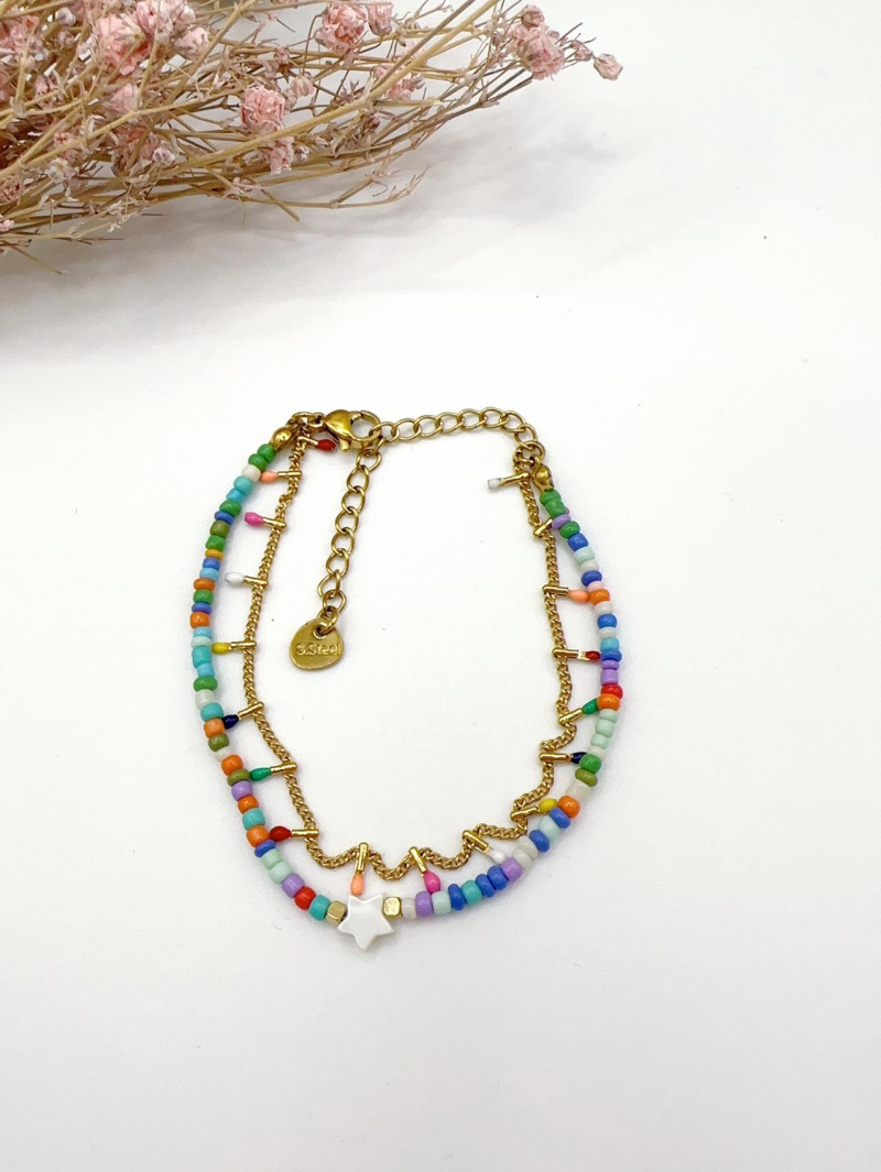 Mayorista H&T Bijoux - Pulsera de acero