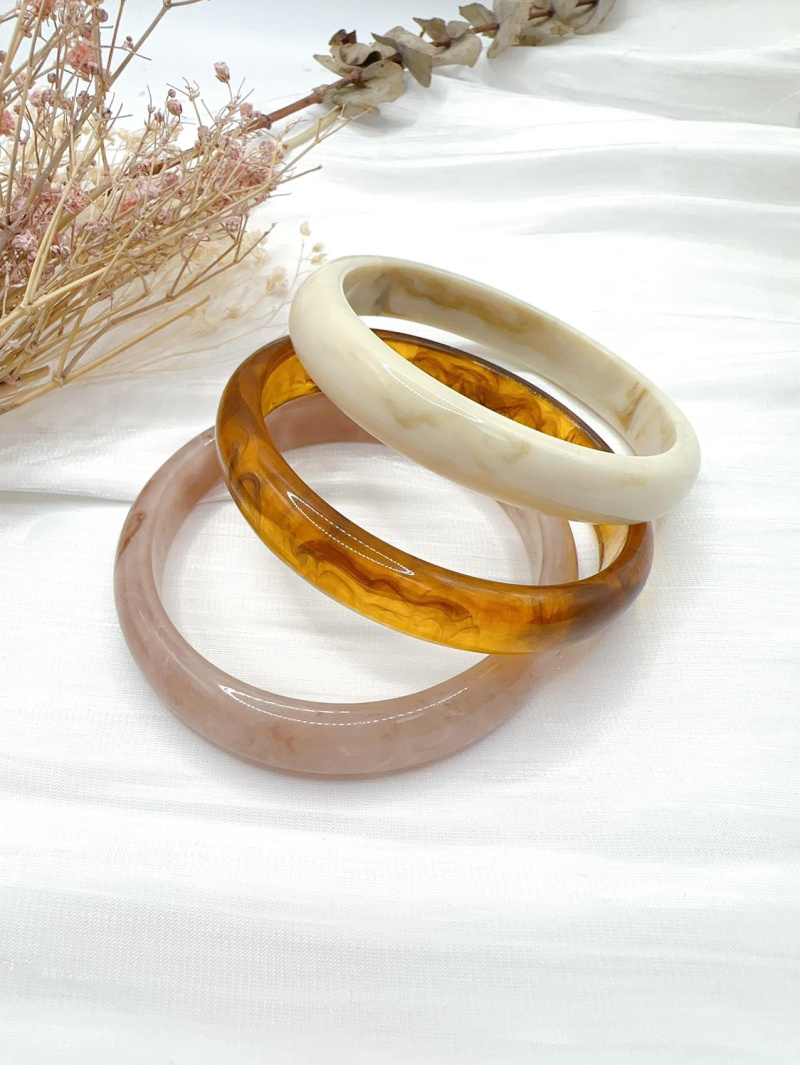 Großhändler H&T Bijoux - Armreif aus Acrylharz