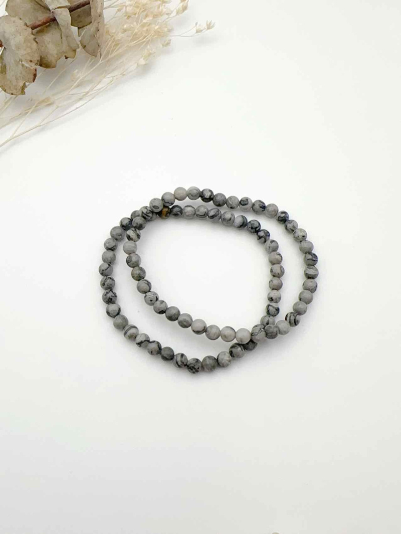 Mayorista H&T Bijoux - Pulsera elástica de piedras