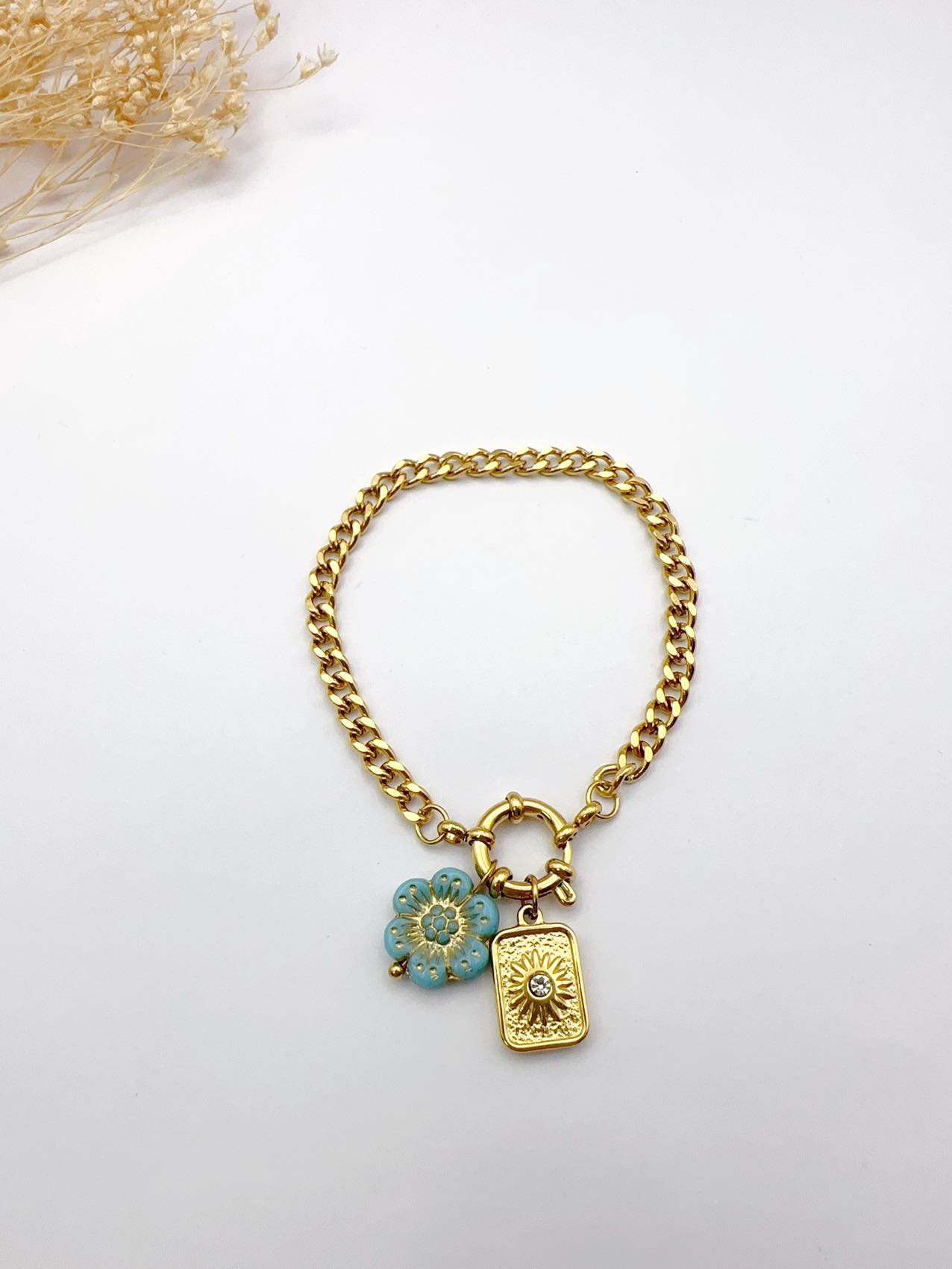 Mayorista H&T Bijoux - Brazalete de acero inoxidable.