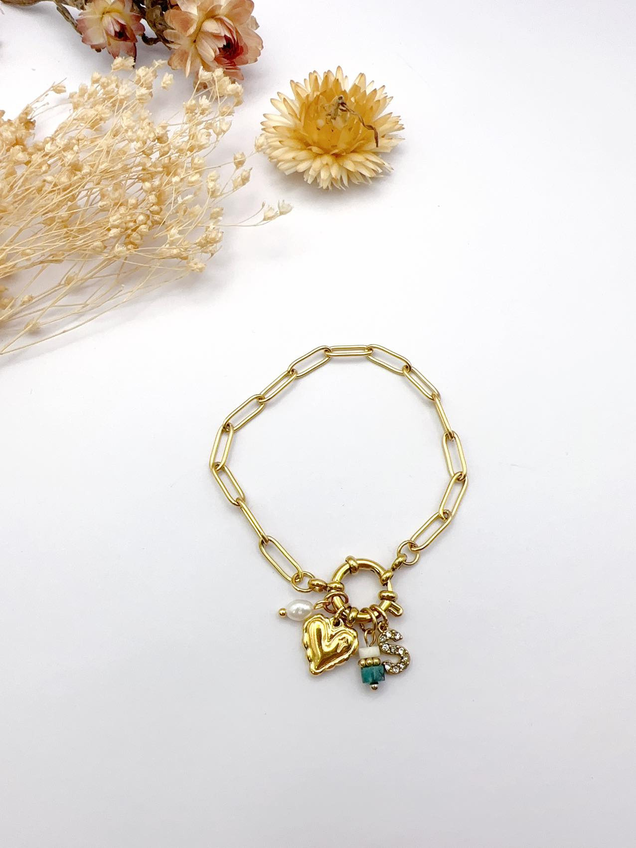 Mayorista H&T Bijoux - Brazalete de acero inoxidable.