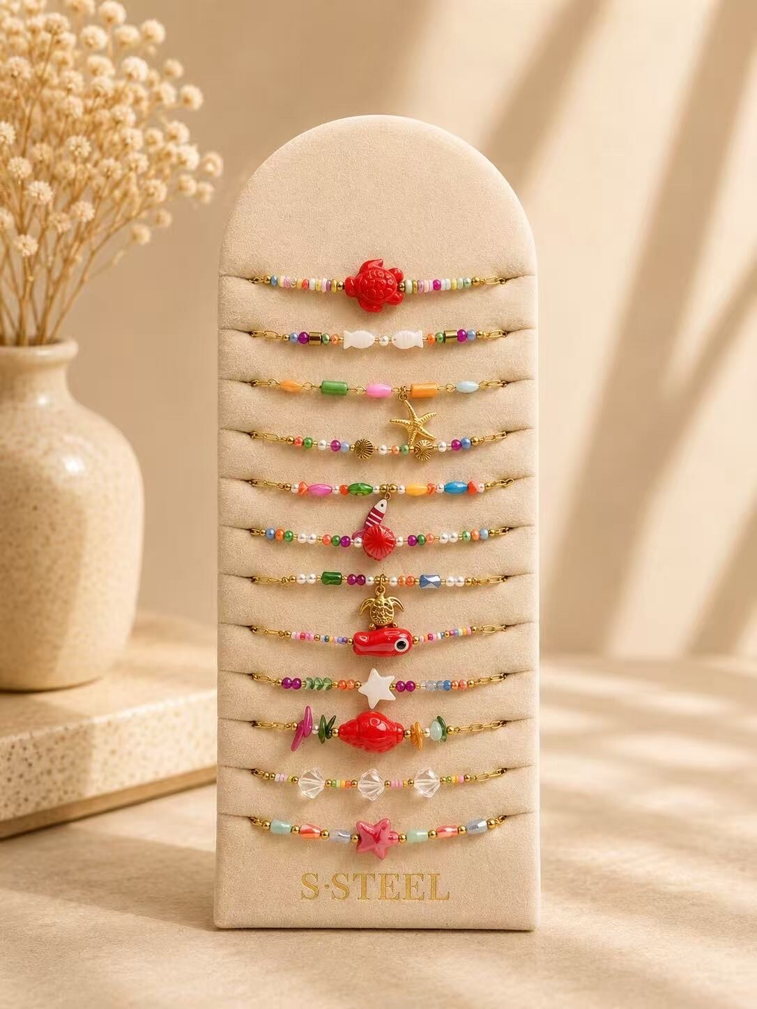 Mayorista H&T Bijoux - Brazalete de acero inoxidable
