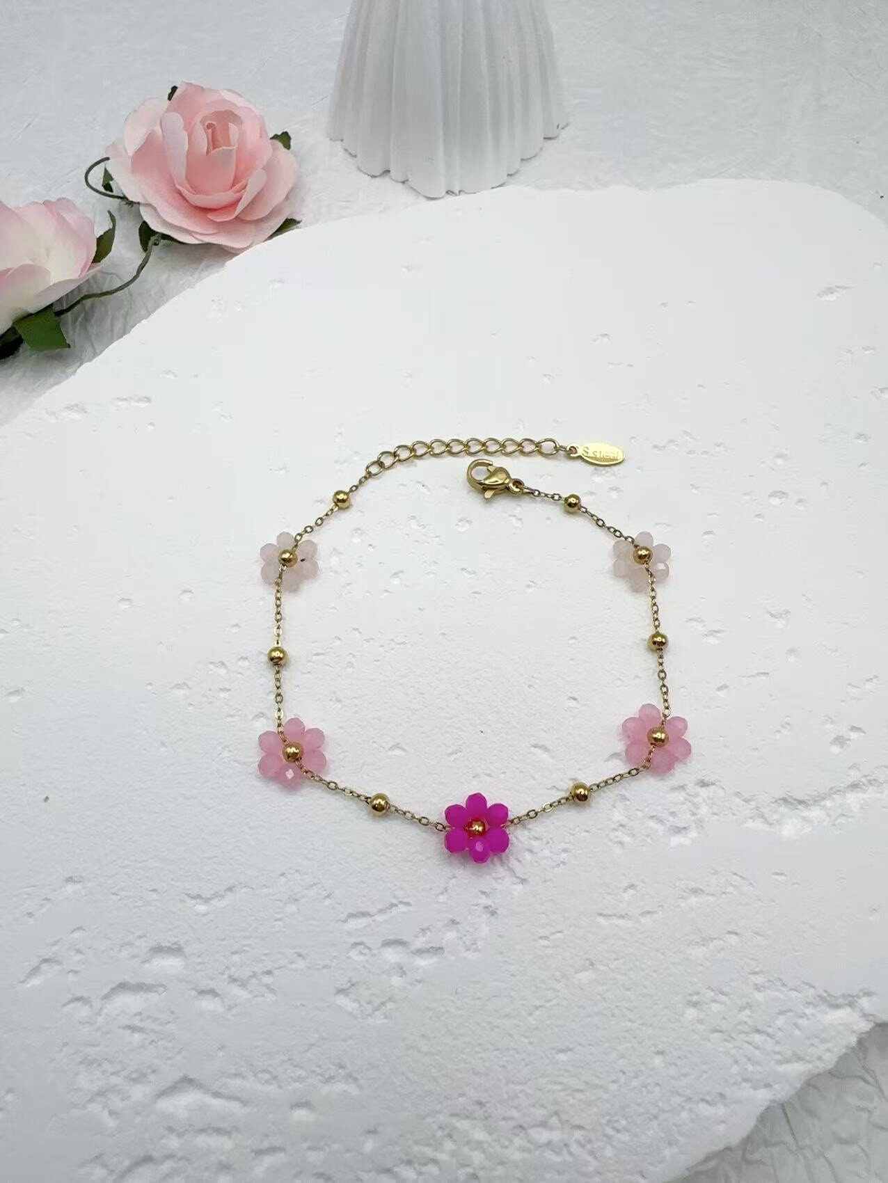 Mayorista H&T Bijoux - Brazalete de acero inoxidable.