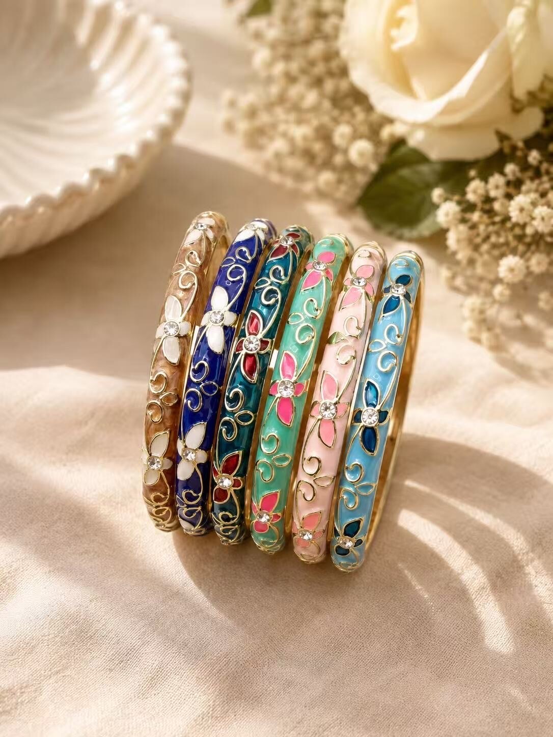 Grossiste H&T Bijoux - Bracelet émaillée