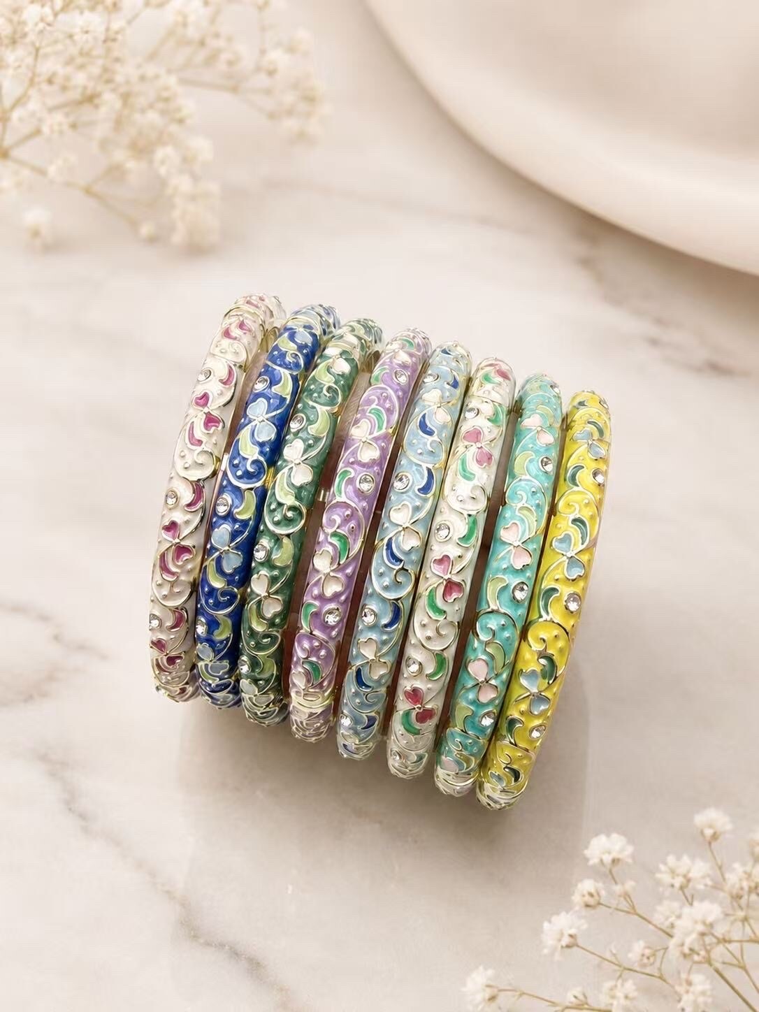 Grossiste H&T Bijoux - Bracelet émaillée