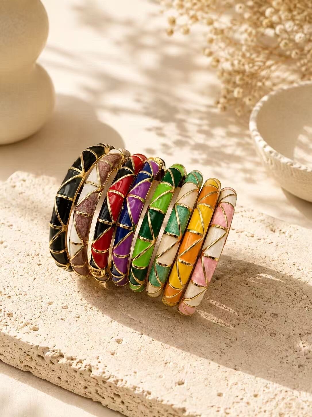 Grossiste H&T Bijoux - Bracelet émaillée
