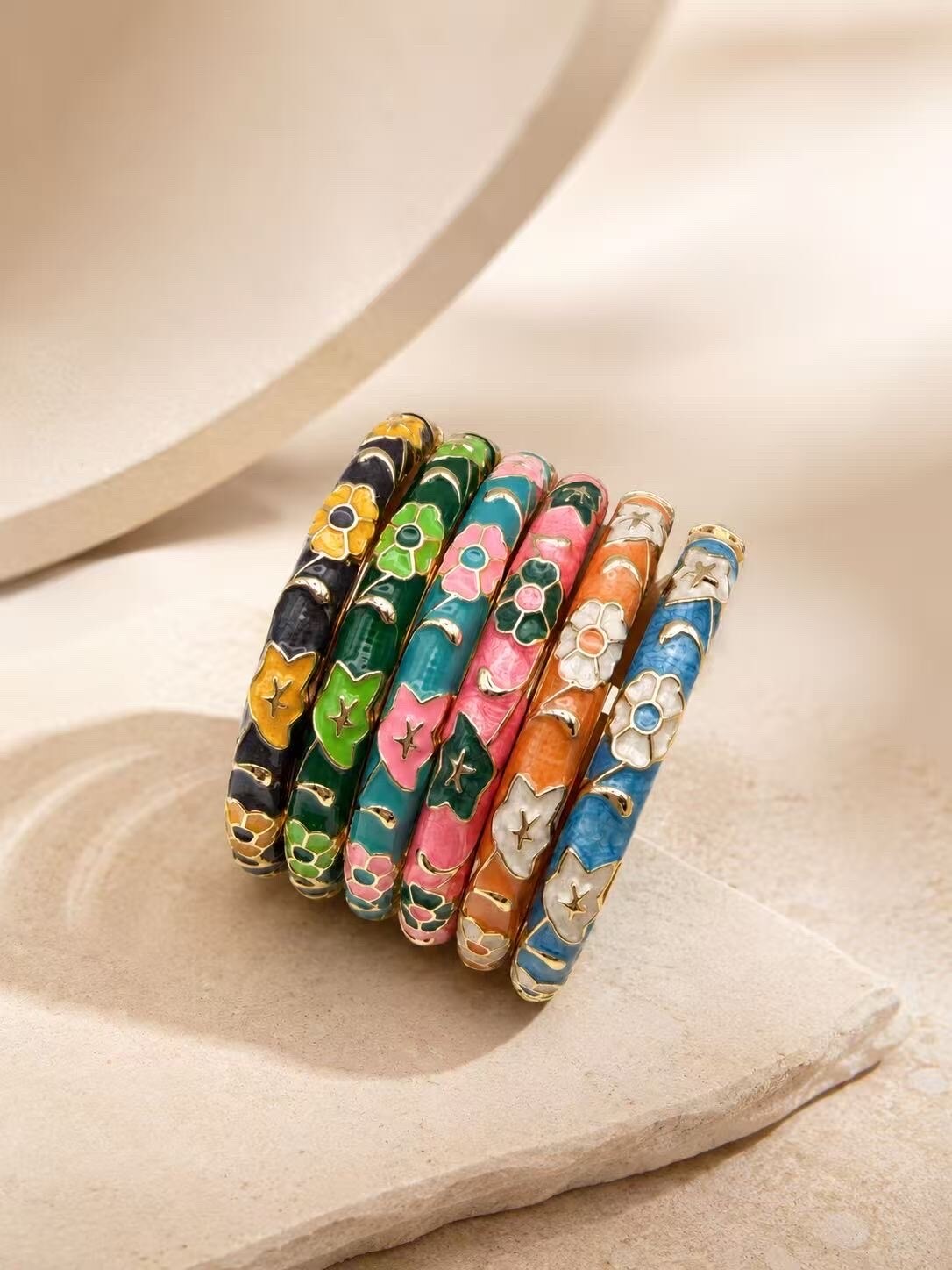 Grossiste H&T Bijoux - Bracelet émaillée