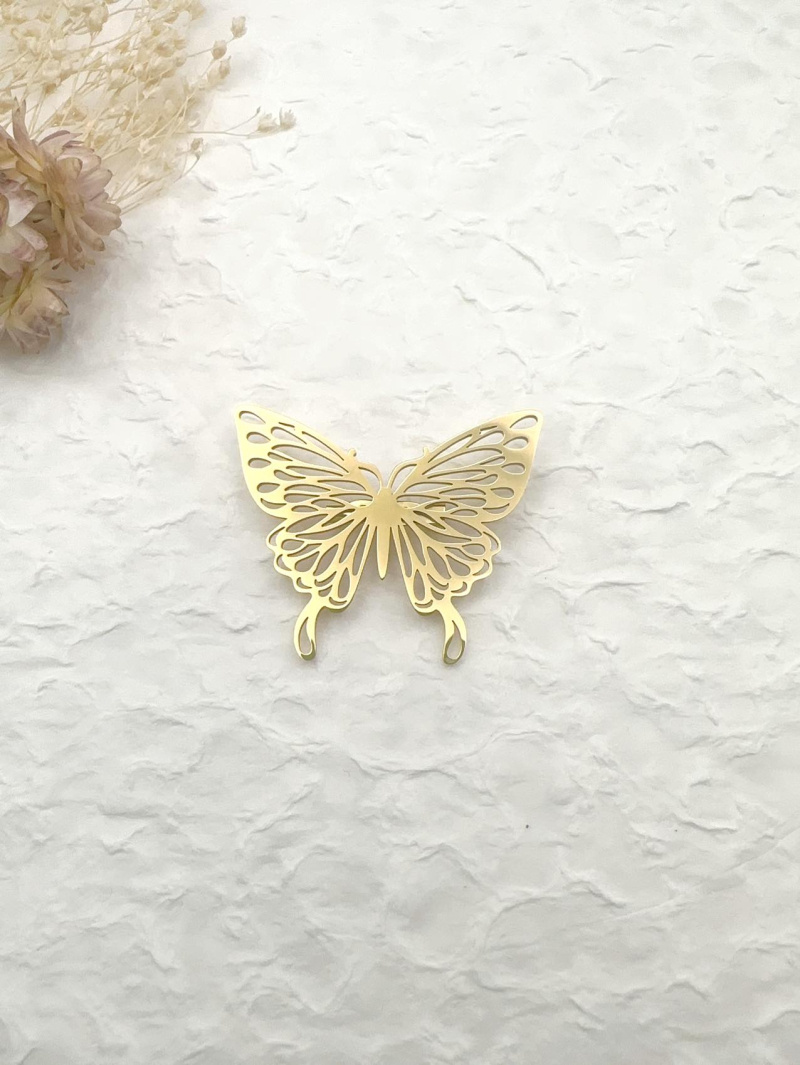 Grossiste H&T Bijoux - Broche en acier inoxydable.