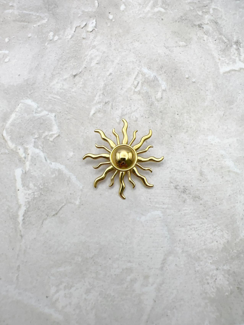 Grossiste H&T Bijoux - Broche en acier inoxydable
