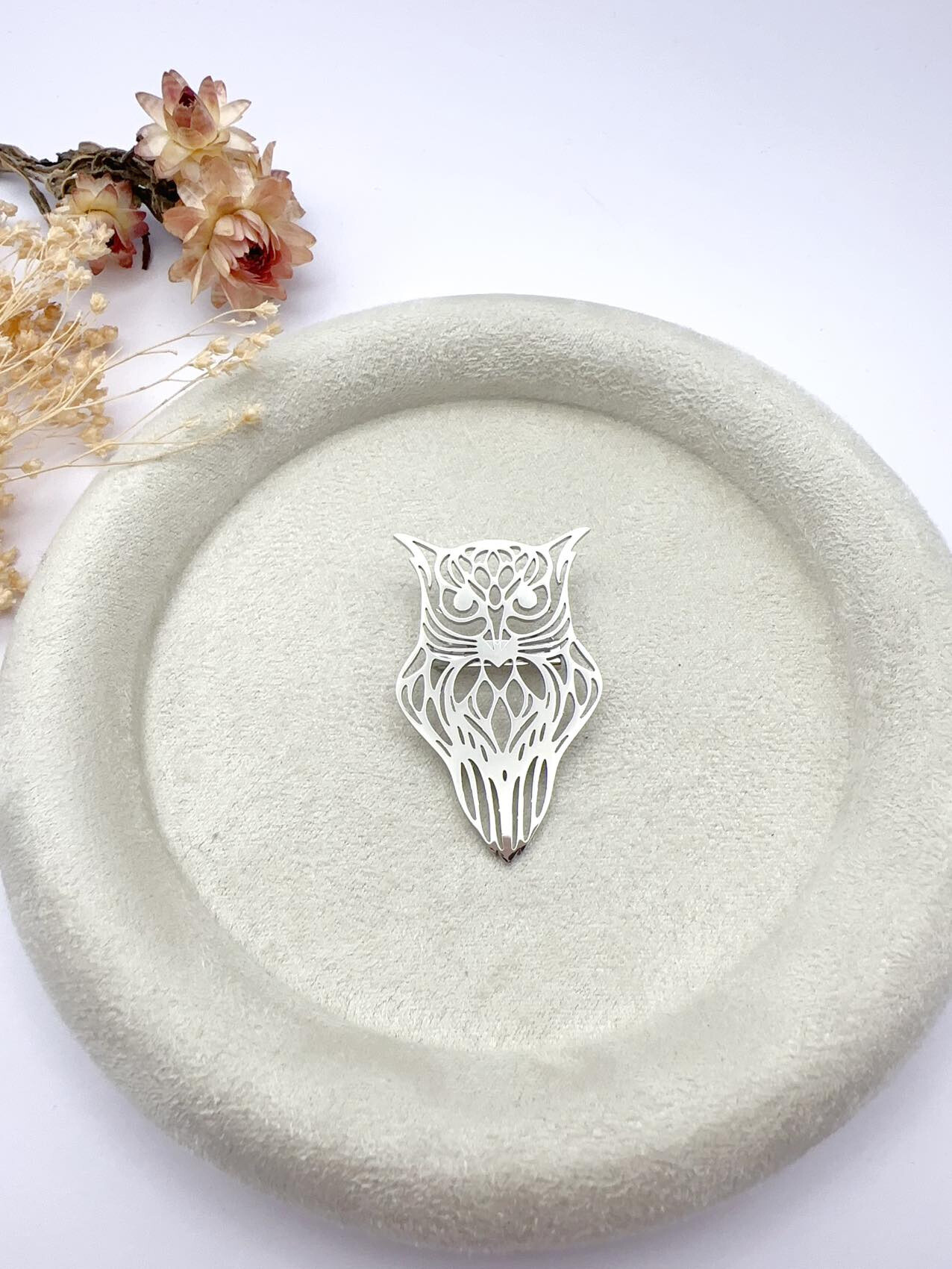 Grossiste H&T Bijoux - Broche en acier inoxydable.