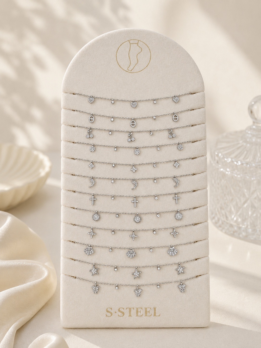 Grossista H&T Bijoux - Set di anelli regolabili
