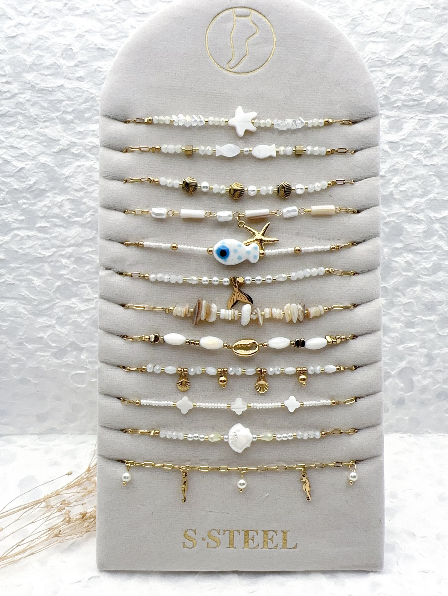 Wholesaler H&T Bijoux - Ankle chain