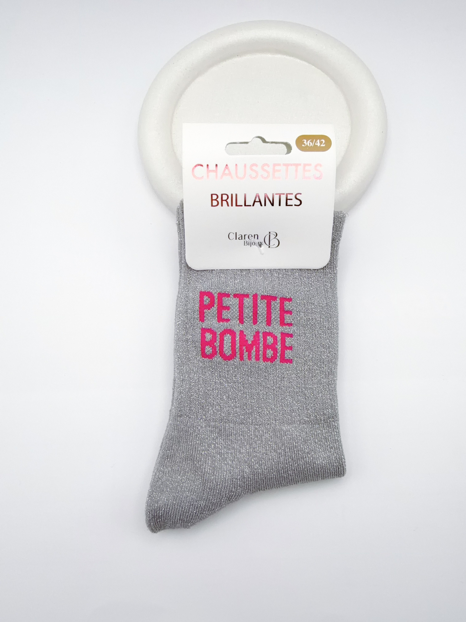 Grossiste H&T Bijoux - Chaussettes à paillettes