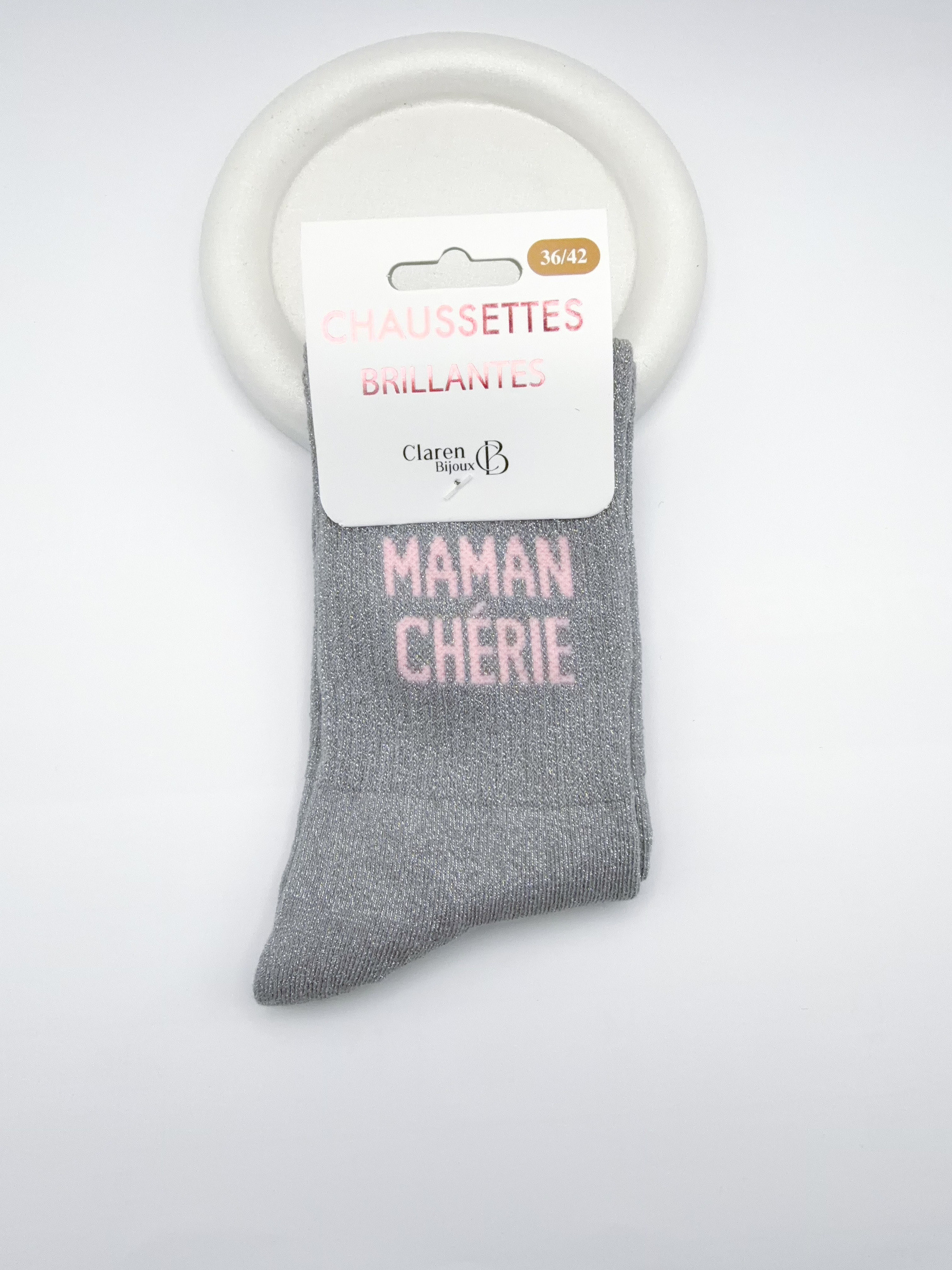 Grossiste H&T Bijoux - Chaussettes à paillettes