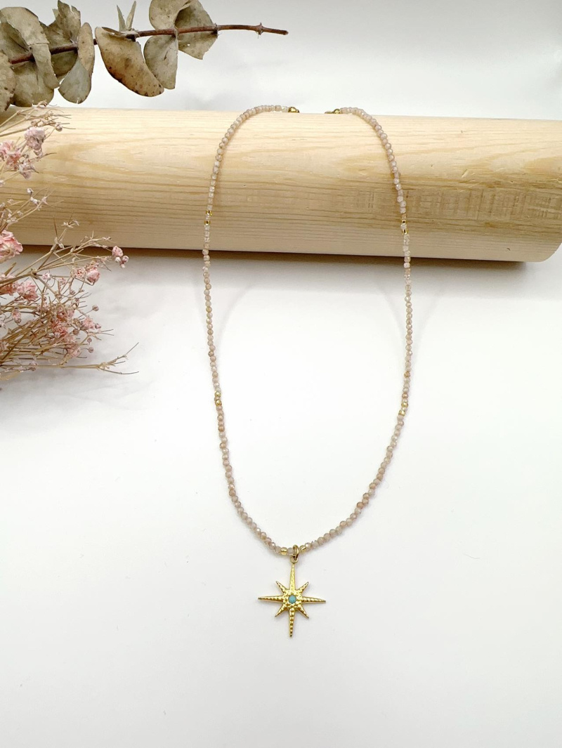 Mayorista H&T Bijoux - Collar de acero inoxidable.
