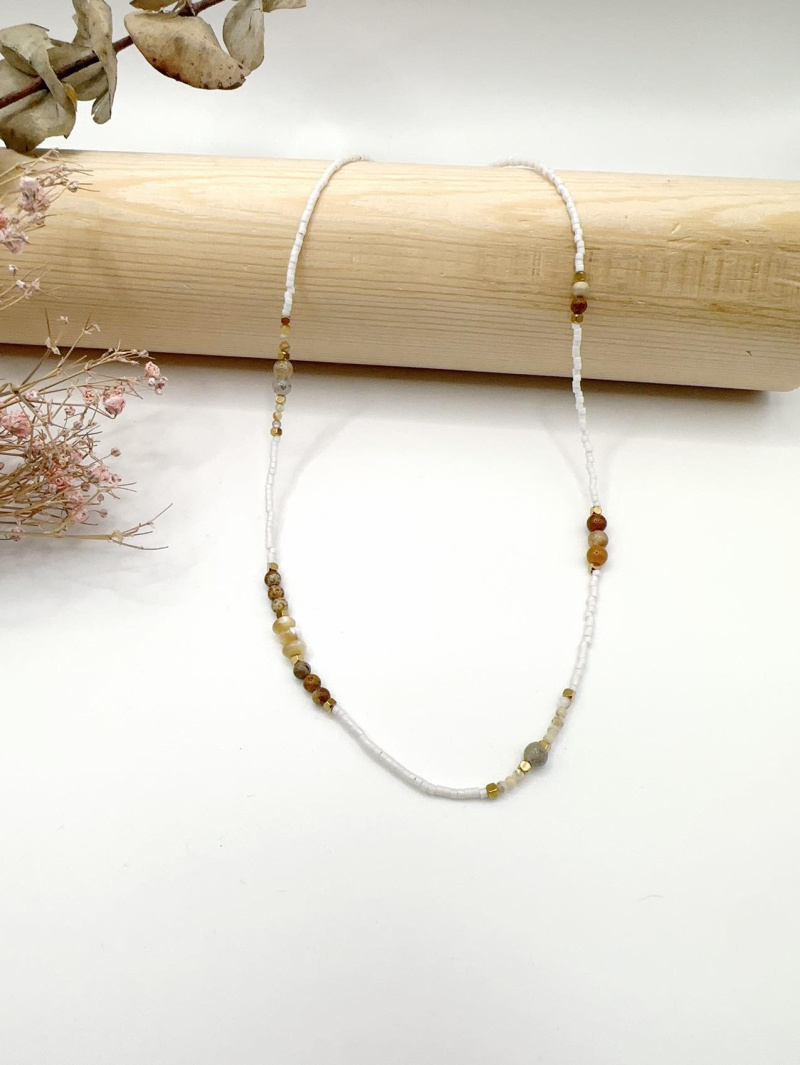 Mayorista H&T Bijoux - Collar de acero inoxidable