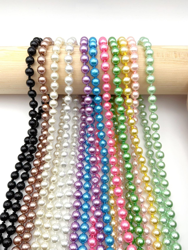 Wholesaler H&T Bijoux - Pearl long necklace