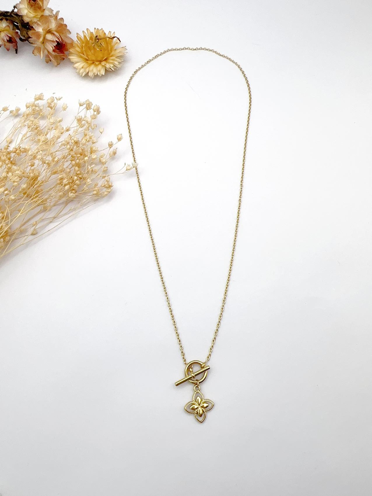 Mayorista H&T Bijoux - Collar de acero inoxidable