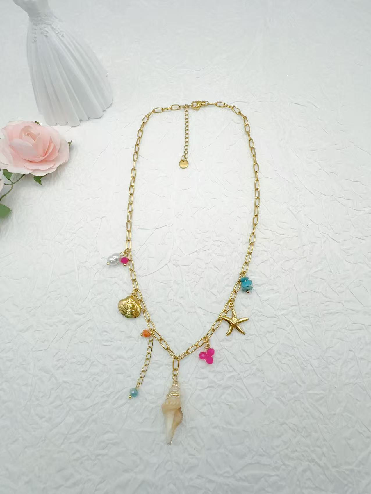 Mayorista H&T Bijoux - Collar de acero inoxidable
