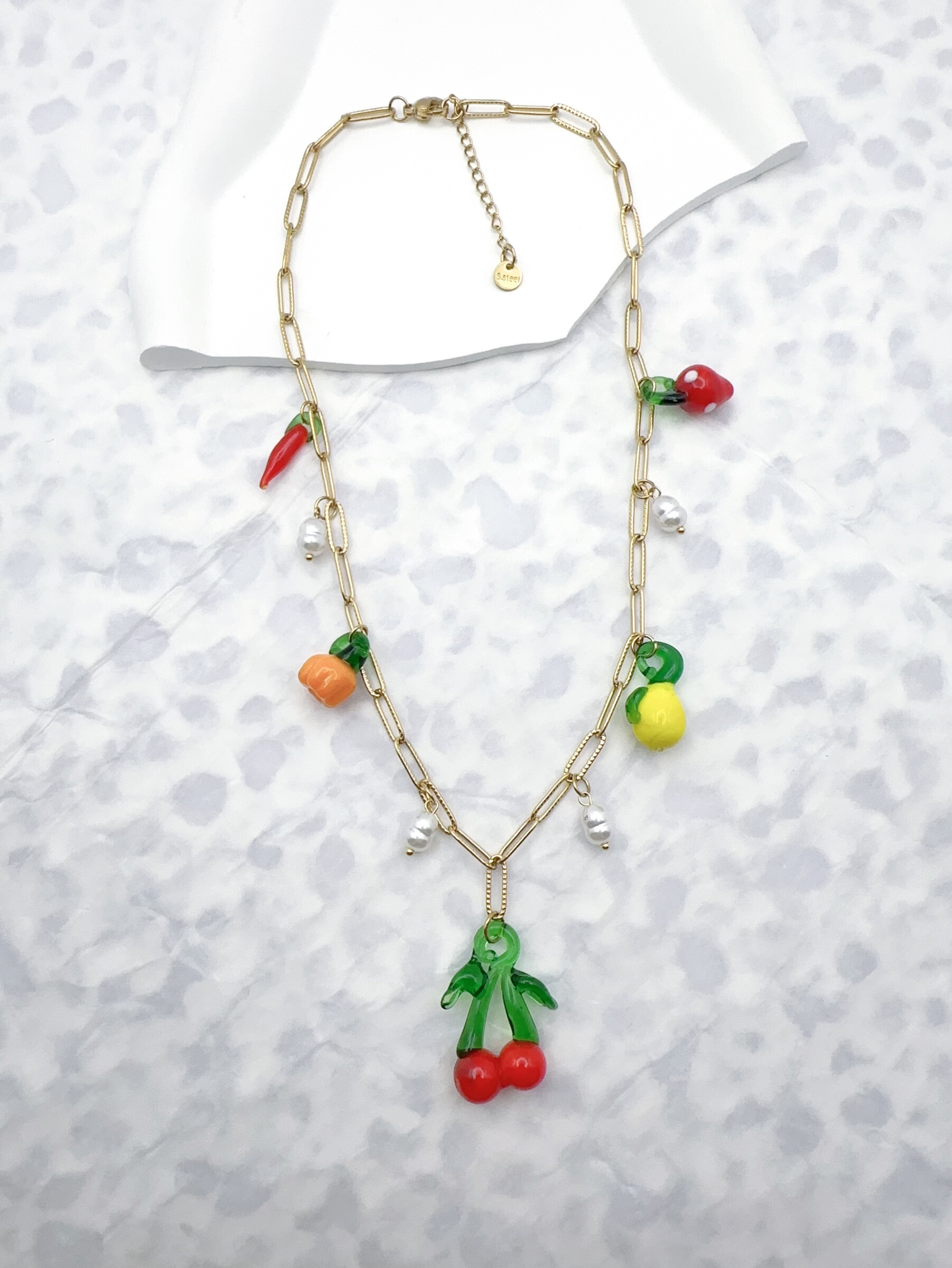 Wholesaler H&T Bijoux - Stainless steel necklace